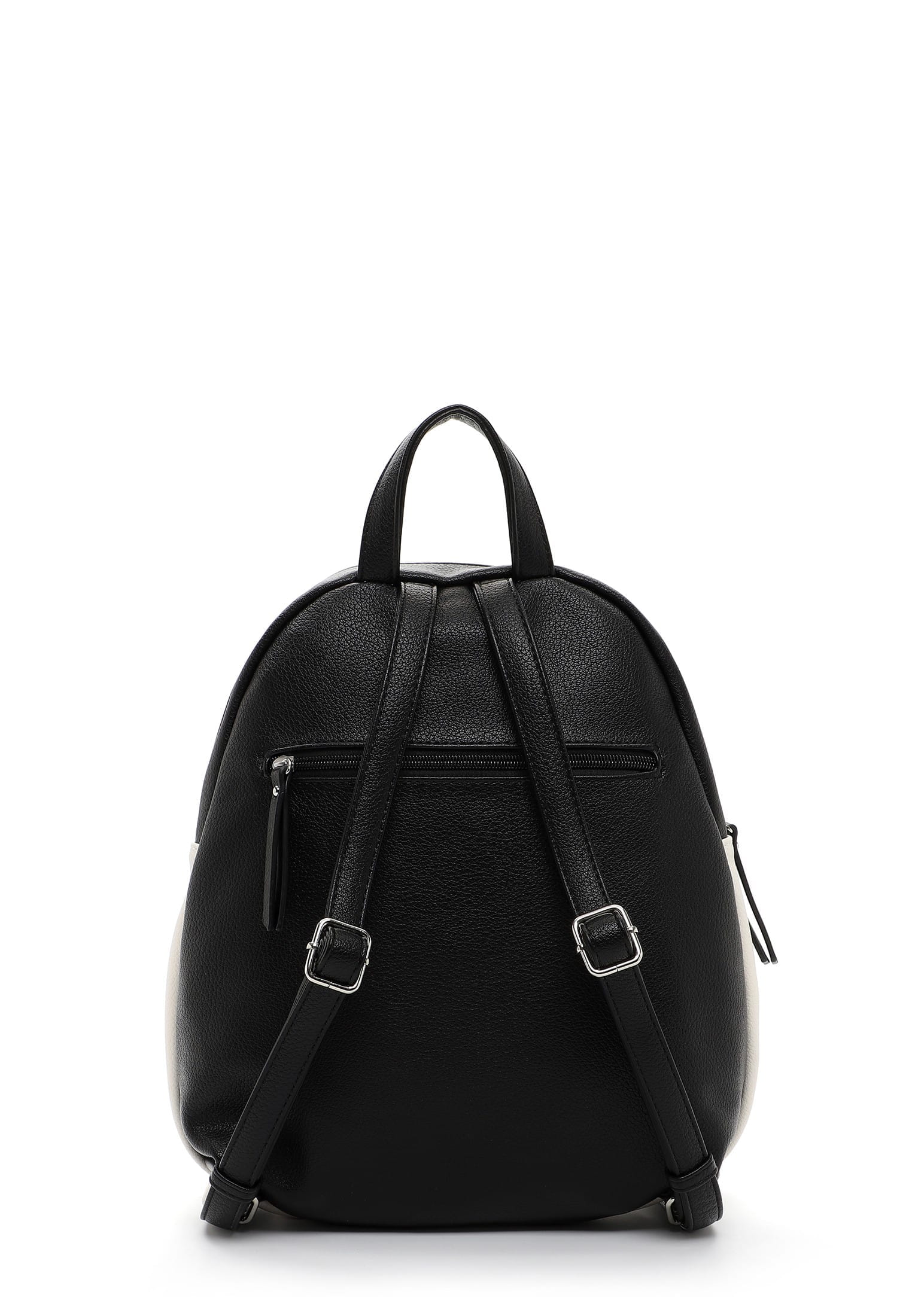 EMILY & NOAH Rucksack E&N Lyon RUE 09 mittel Schwarz 1274104 black/beige 104