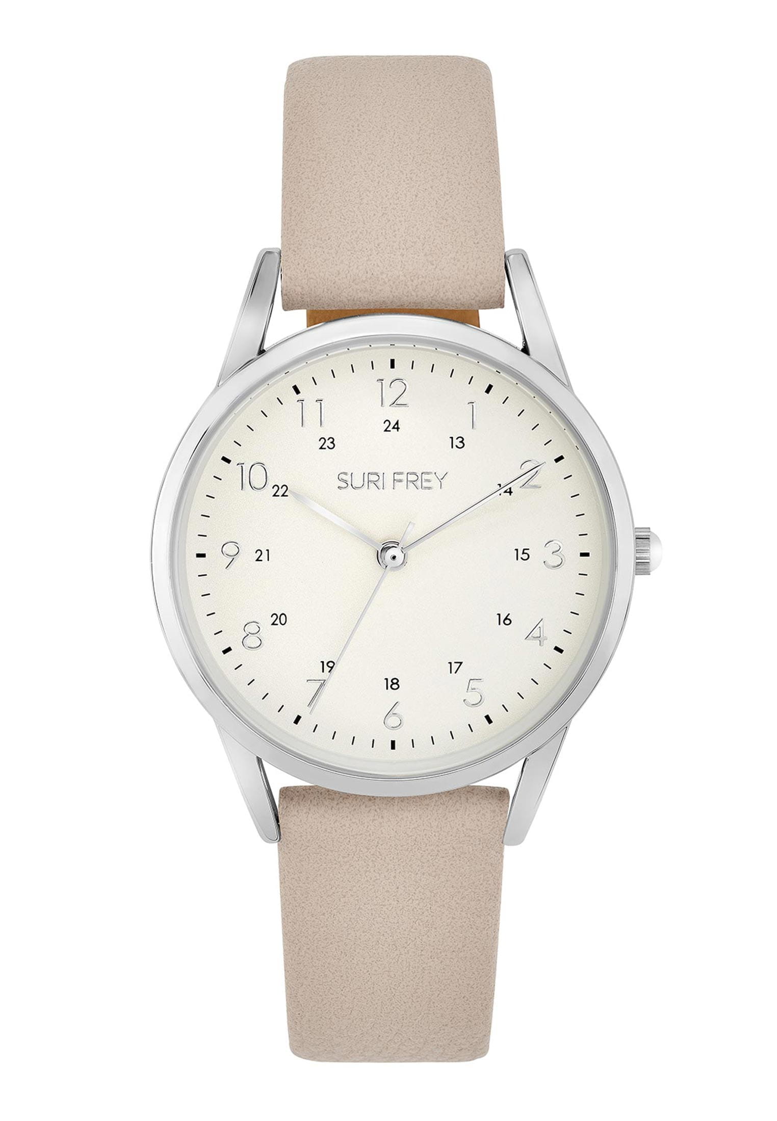 6037_01 SURI FREY Damenuhr Sammy Beige 6037 beige