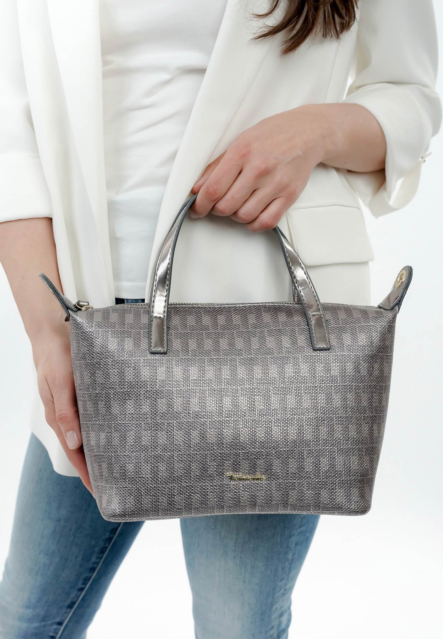 Tamaris Shopper Marlies klein Silber 32700833 darksilver 833