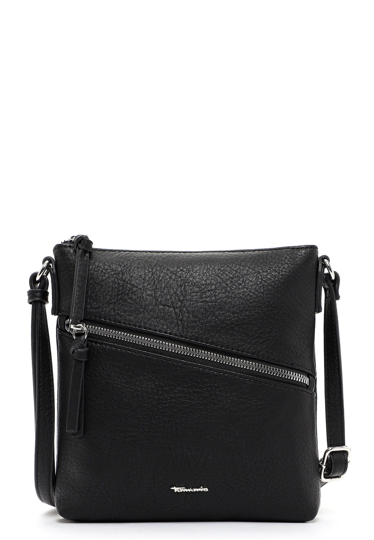 30443100_01 Tamaris Handtasche mit Reißverschluss Alessia groß Schwarz 30443100 black 100