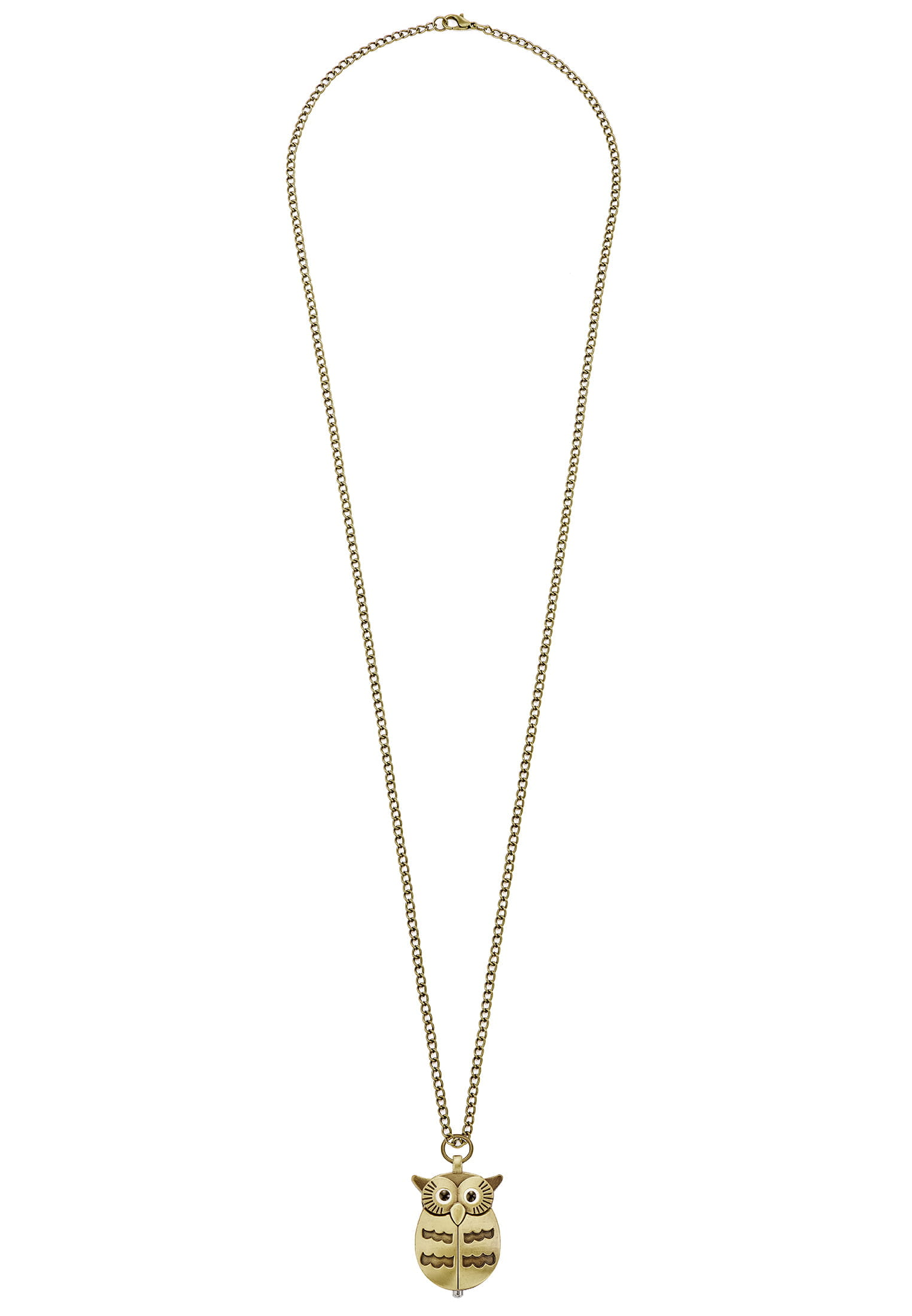 6074_07 SURI FREY Damenuhr mit Halskette SFY Ginny Gold 6074 messing