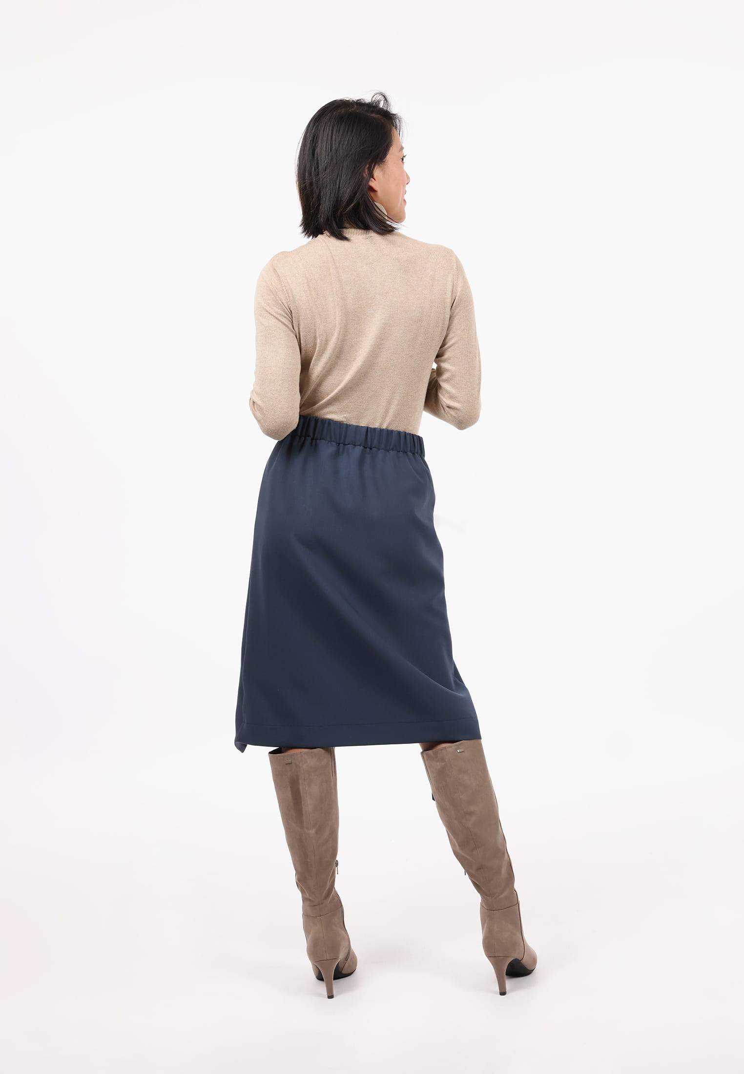 SFW10017-XS-505_06 SURI FREY Bleistiftrock in Wickeloptik Freyday Blau SFW10017-XS-505 XS