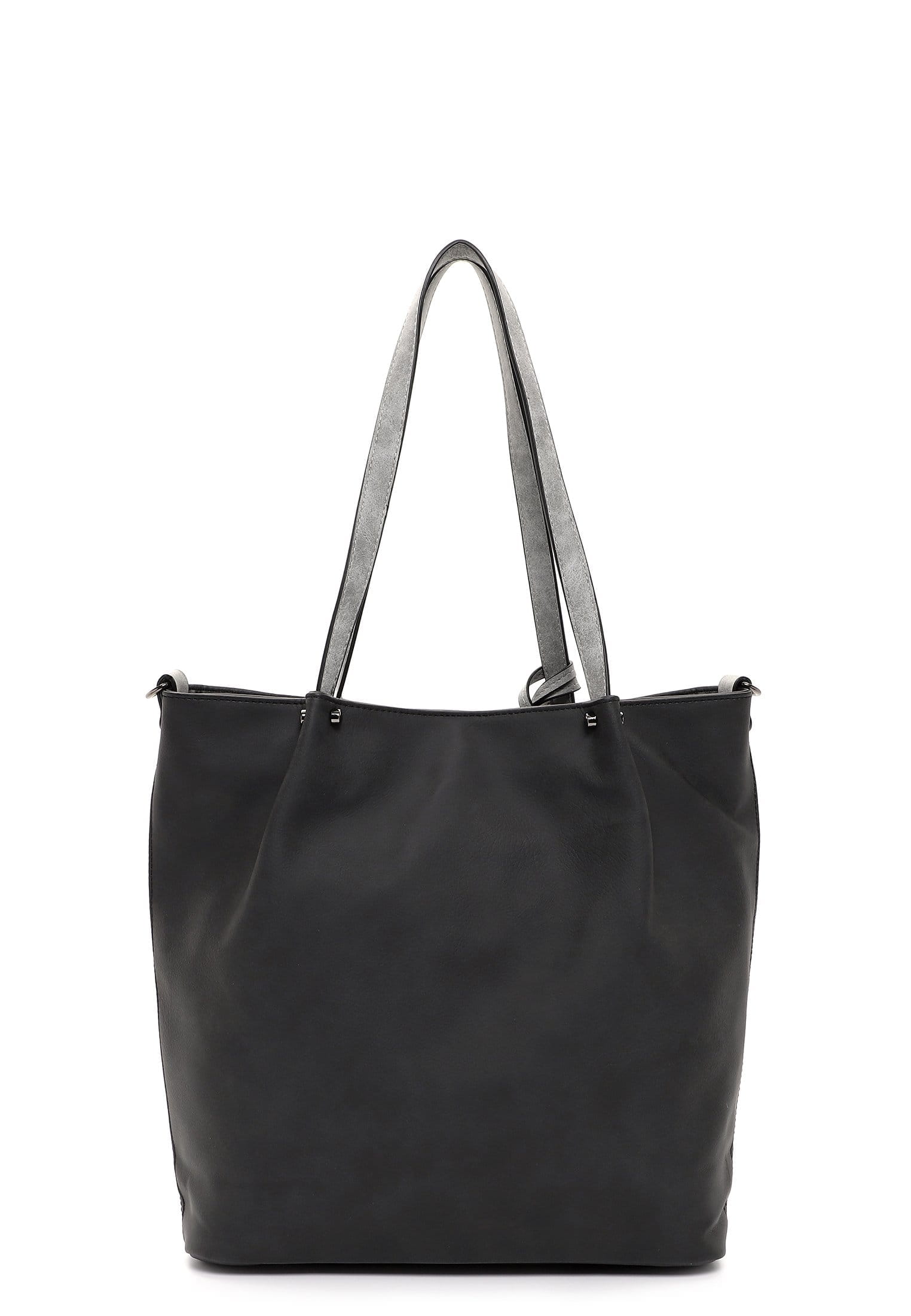 EMILY & NOAH Shopper Bag in Bag Surprise groß Schwarz 331108 black grey 108