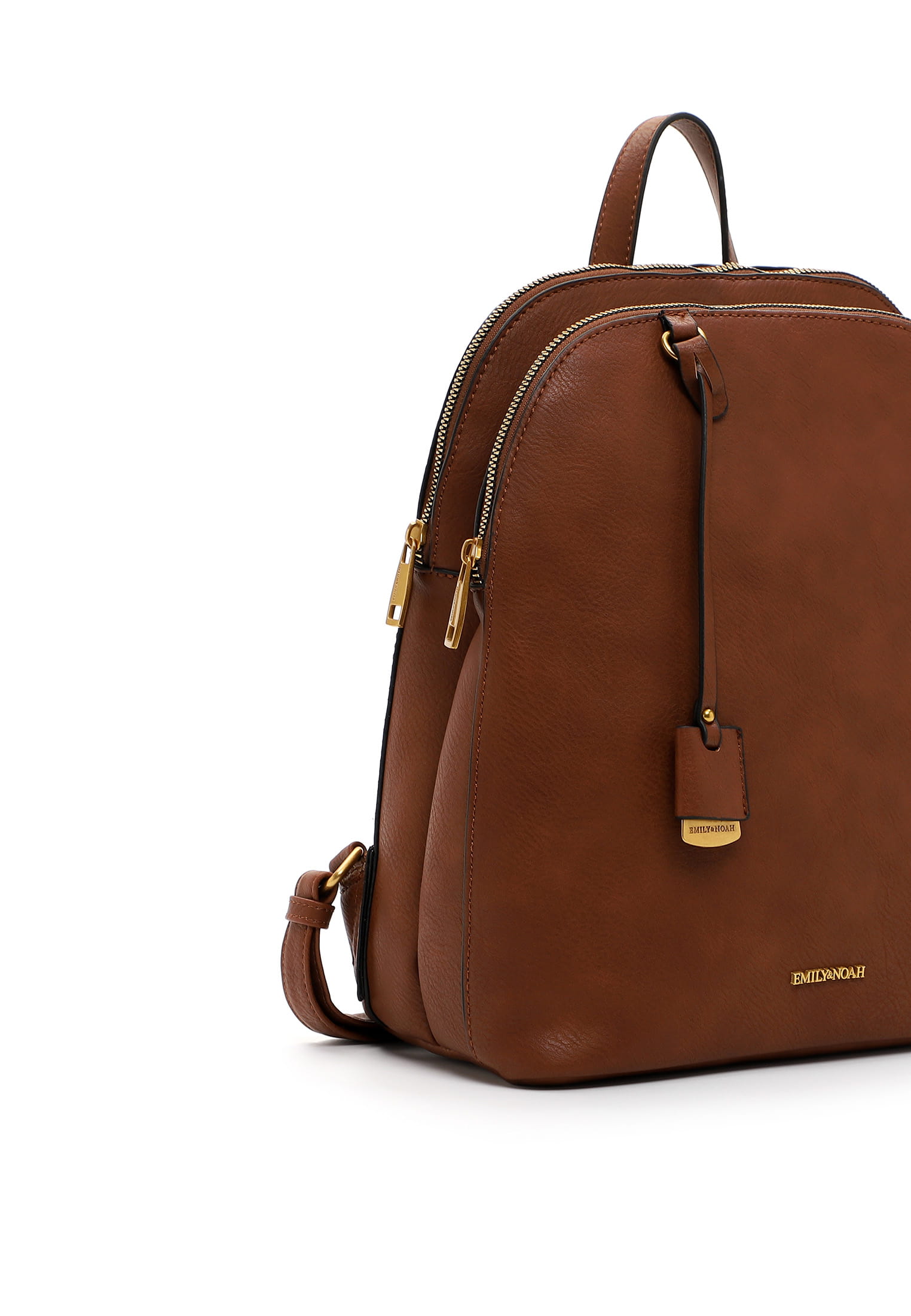 EMILY & NOAH Rucksack E&N Danika mittel Braun 64686700 cognac 700