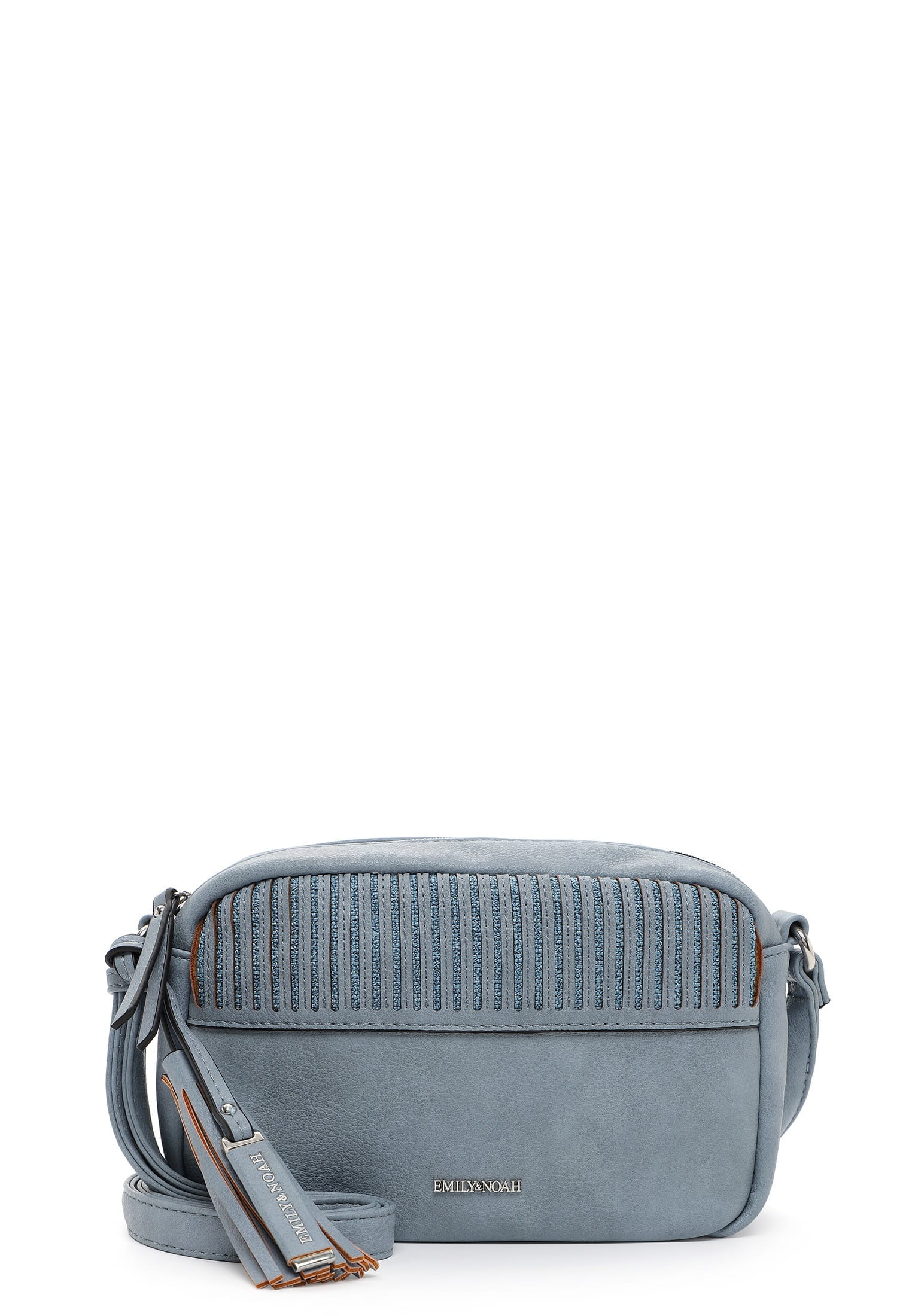 EMILY & NOAH Umhängetasche E&N Brigitte mittel Blau 64500560 smokeblue 560