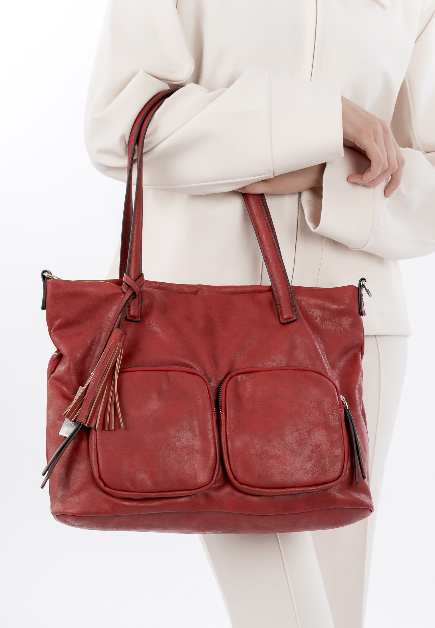 SURI FREY Shopper SFY Carly groß Rot 14415600 red 600