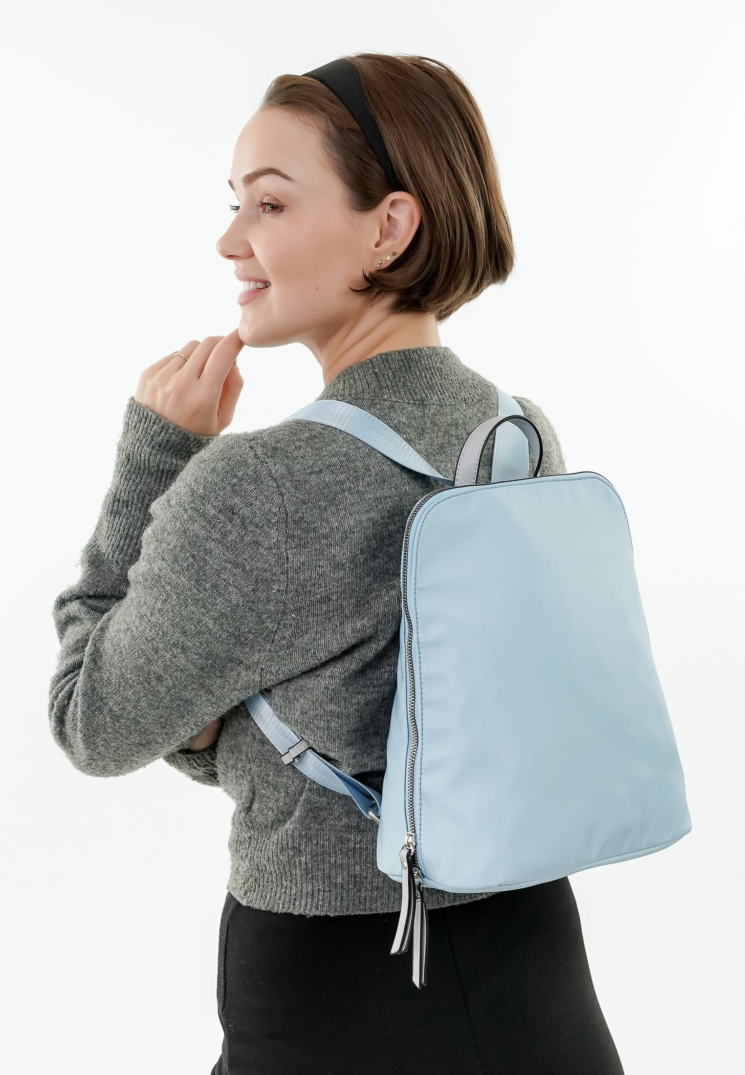 EMILY & NOAH Rucksack E&N Marseille RUE 09 mittel Blau 1213530 lightblue 530