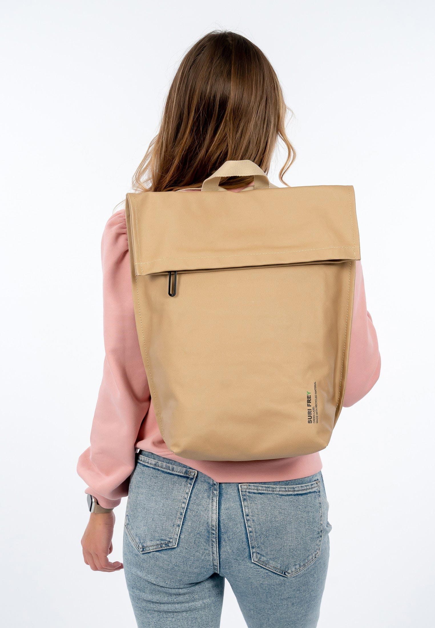 SURI FREY Rucksack SURI Green Label Nelly groß Beige 19076420 sand 420