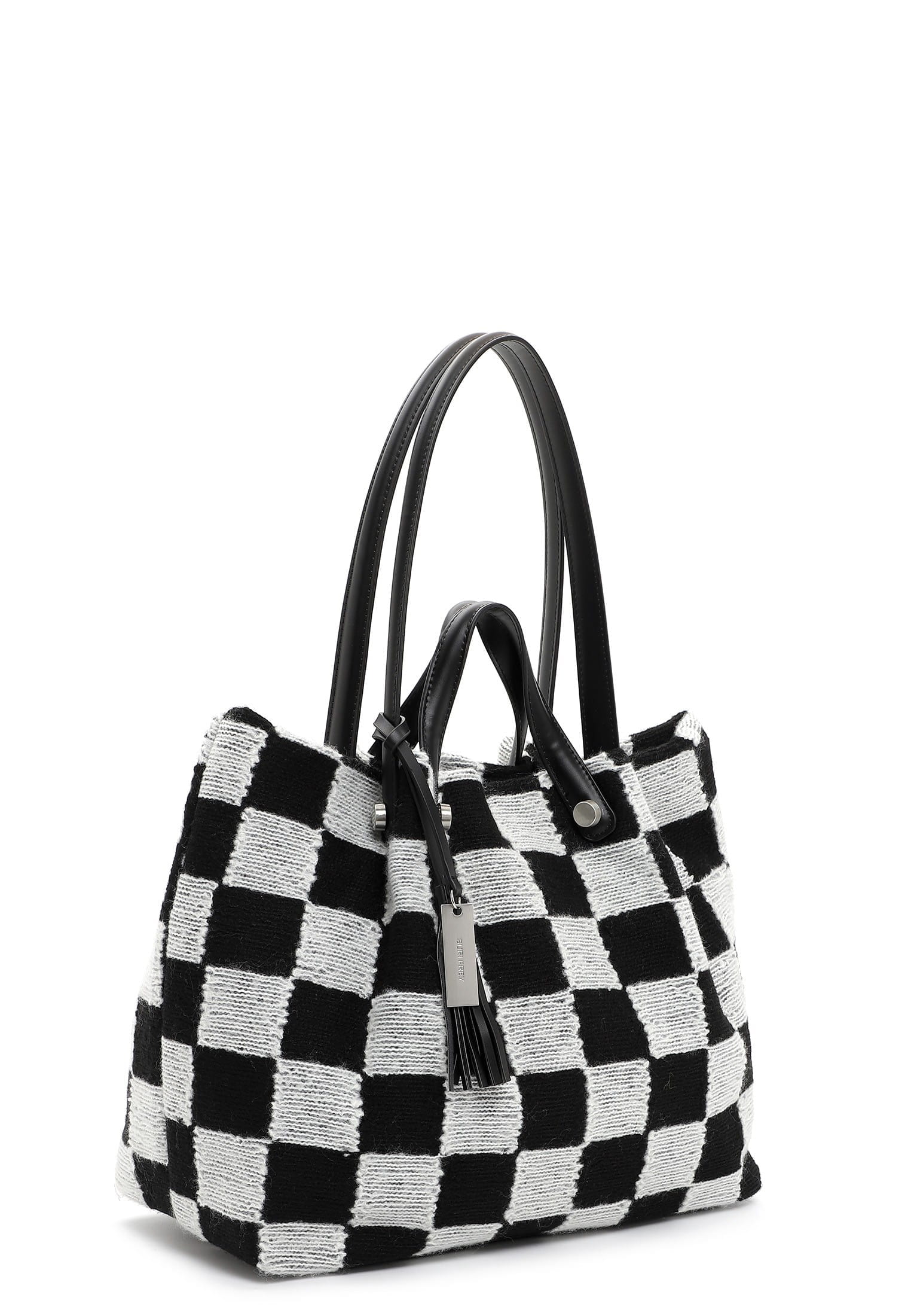 SURI FREY Shopper July groß Schwarz 13910103 black white 103