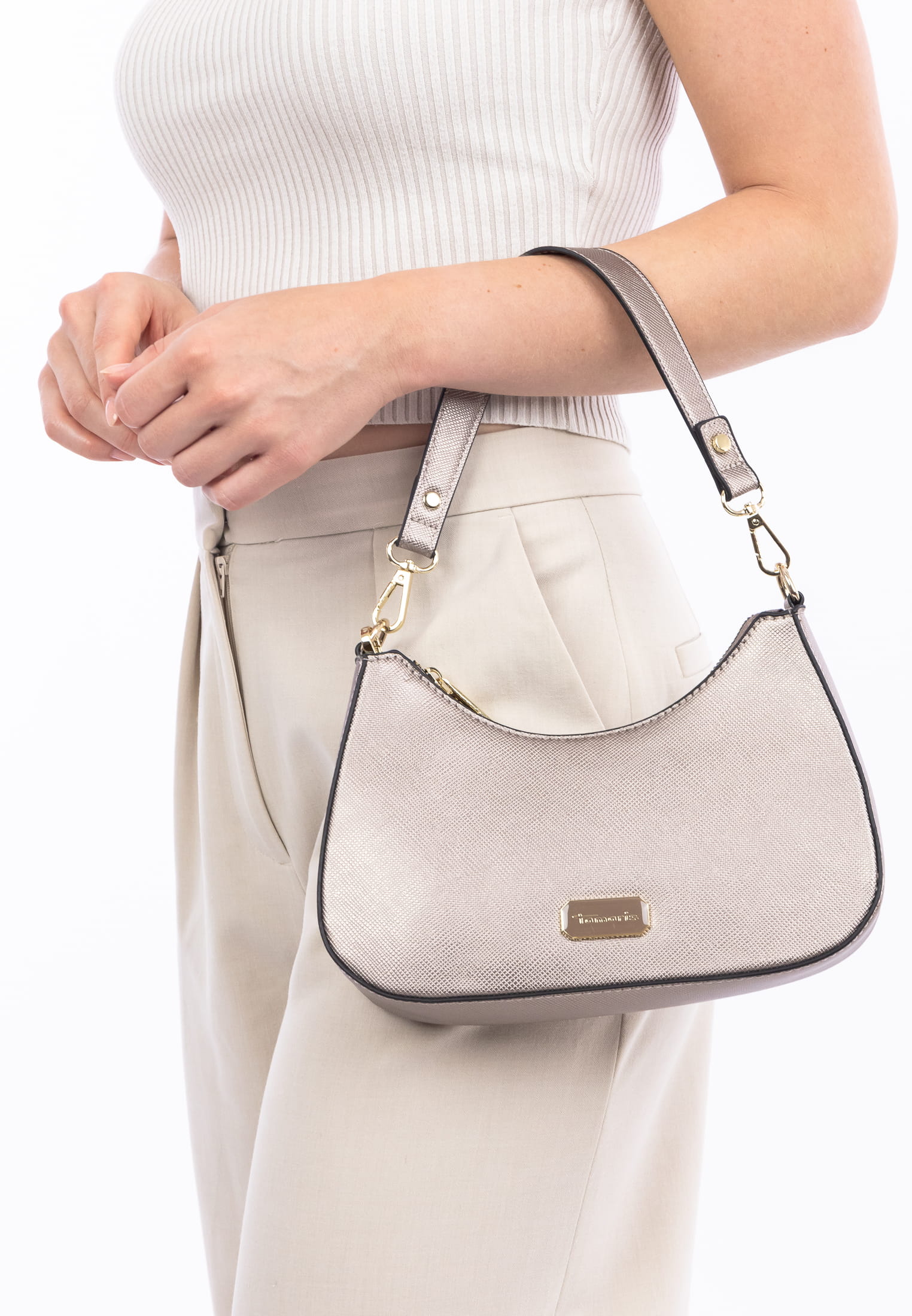 33014833_04 Tamaris Beutel TAS Anja klein Silber 33014833 darksilver 833