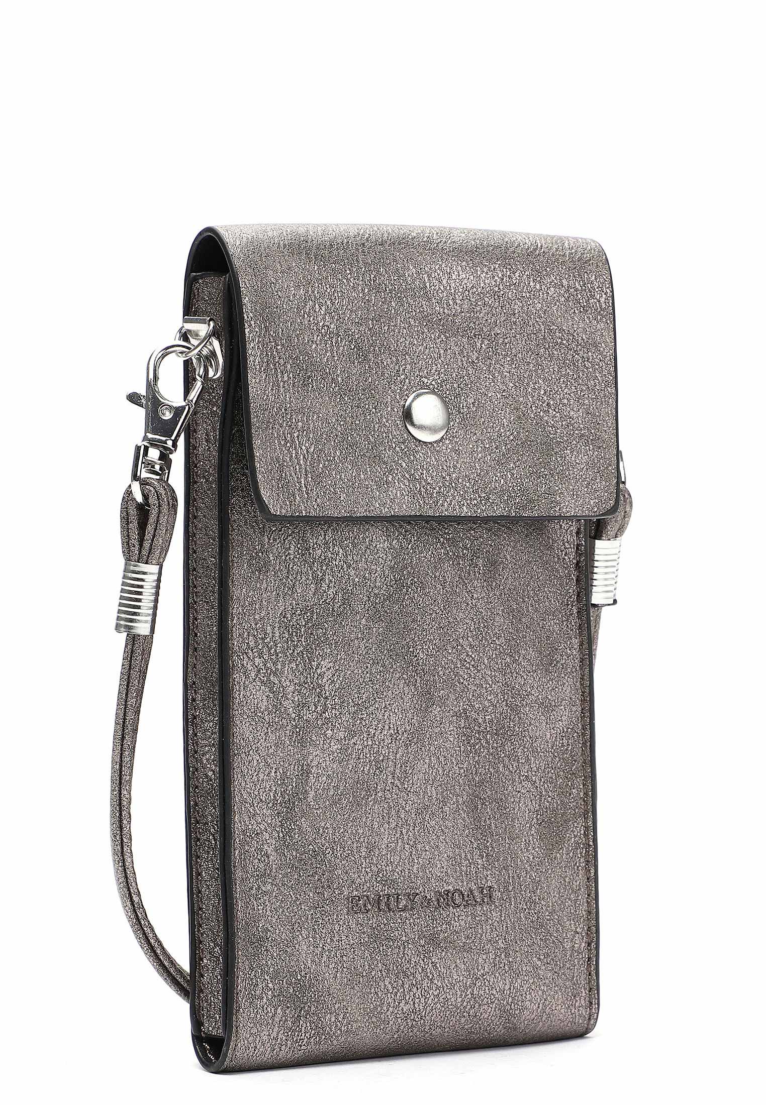 EMILY & NOAH Handyetui Emma  Silber 62482833 darksilver 833