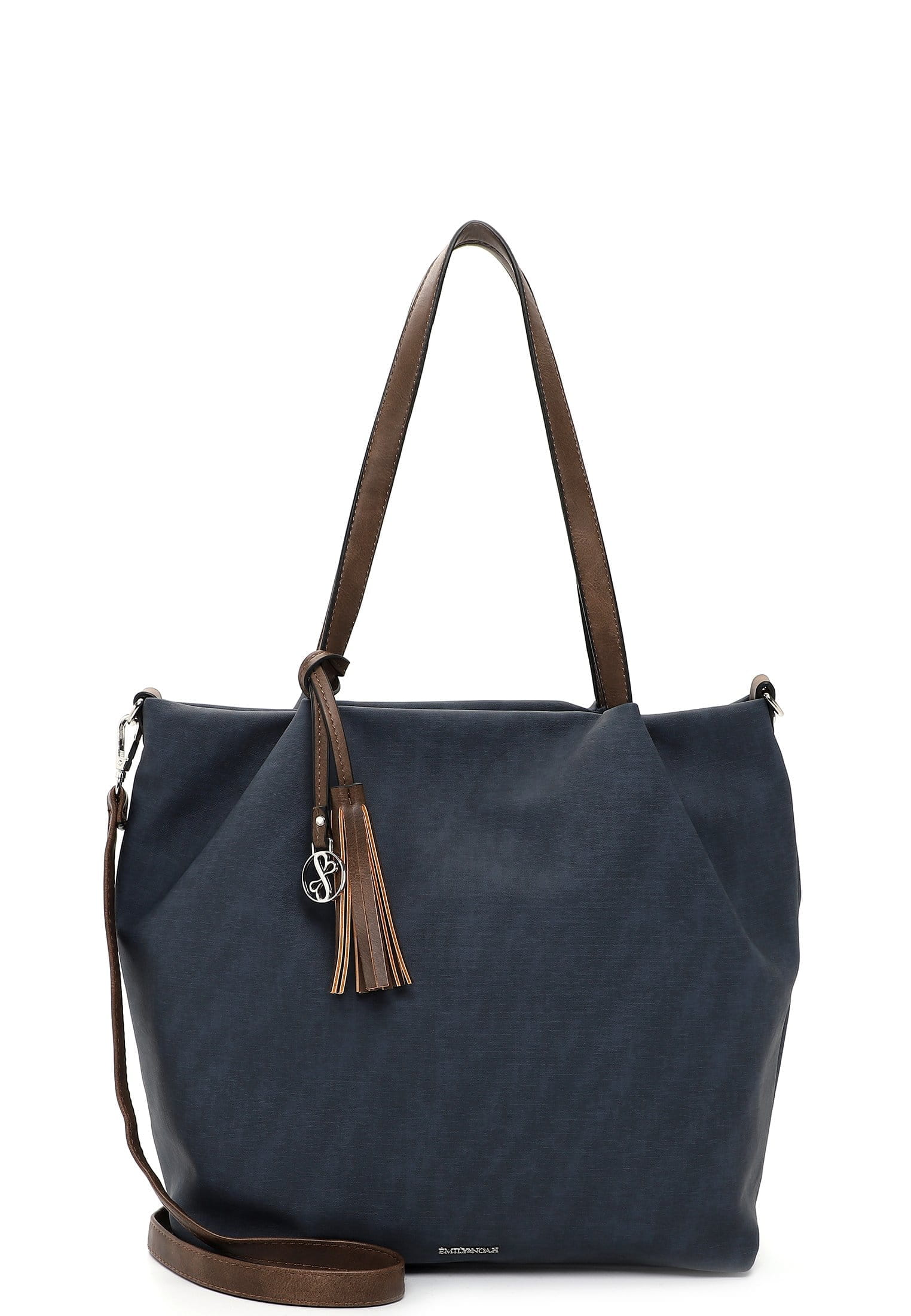 62792509_01 EMILY & NOAH Shopper Elke groß Blau 62792509 blue/taupe 509