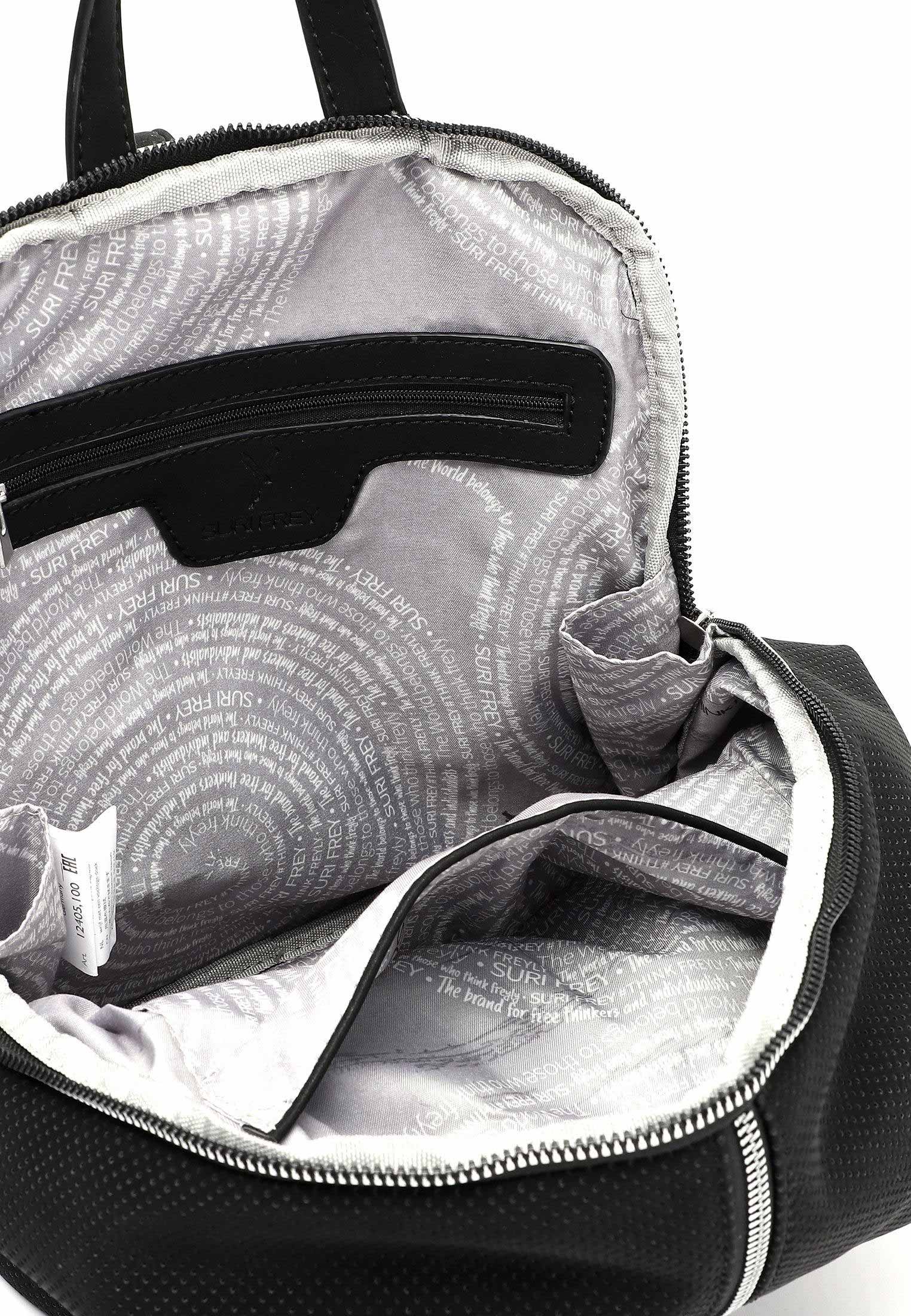 12405100_07 SURI FREY Rucksack SFY Romy mittel Schwarz 12405100 black 100