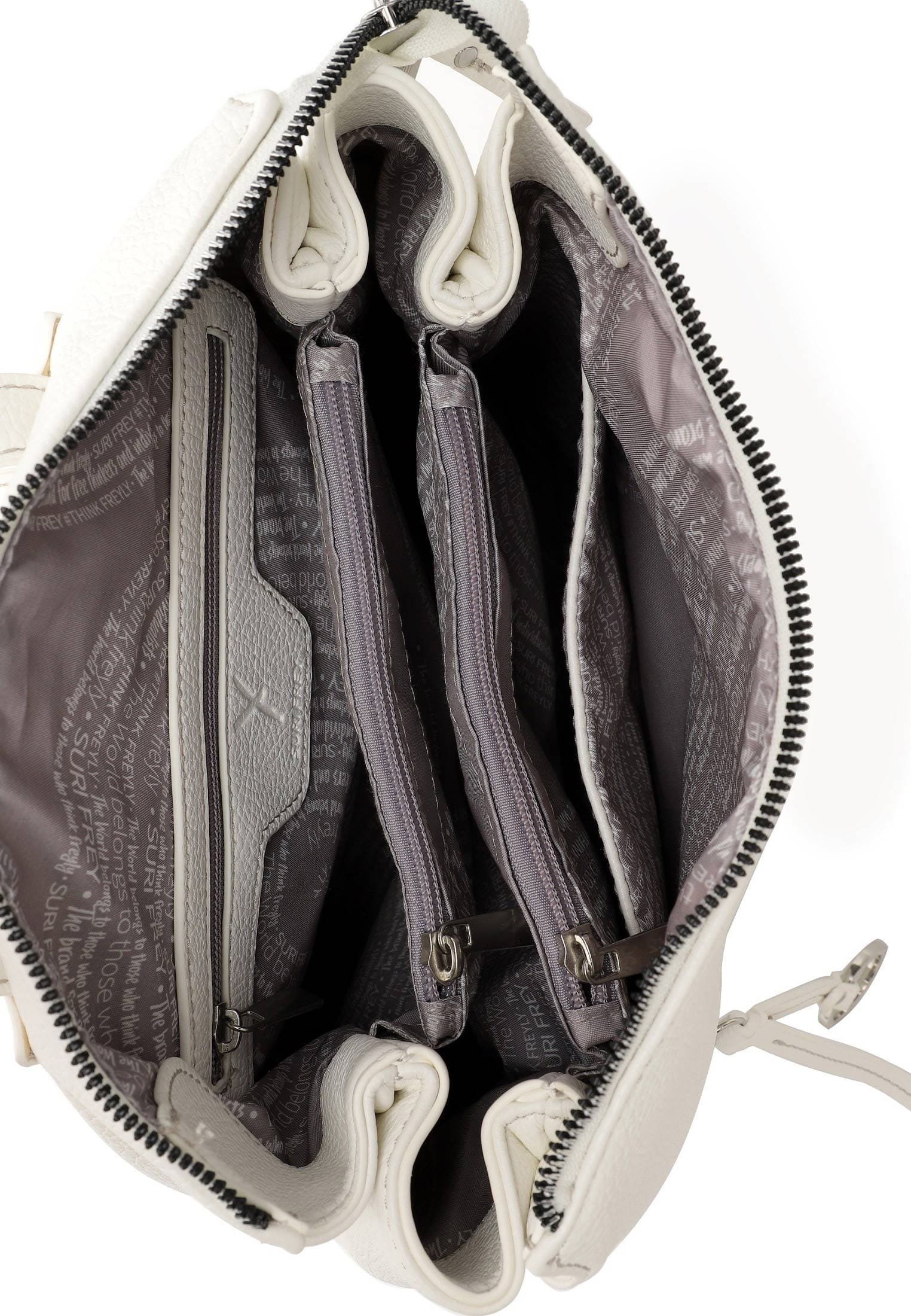 14141300_07 SURI FREY Rucksack SFY Debby mittel Weiß 14141300 white 300