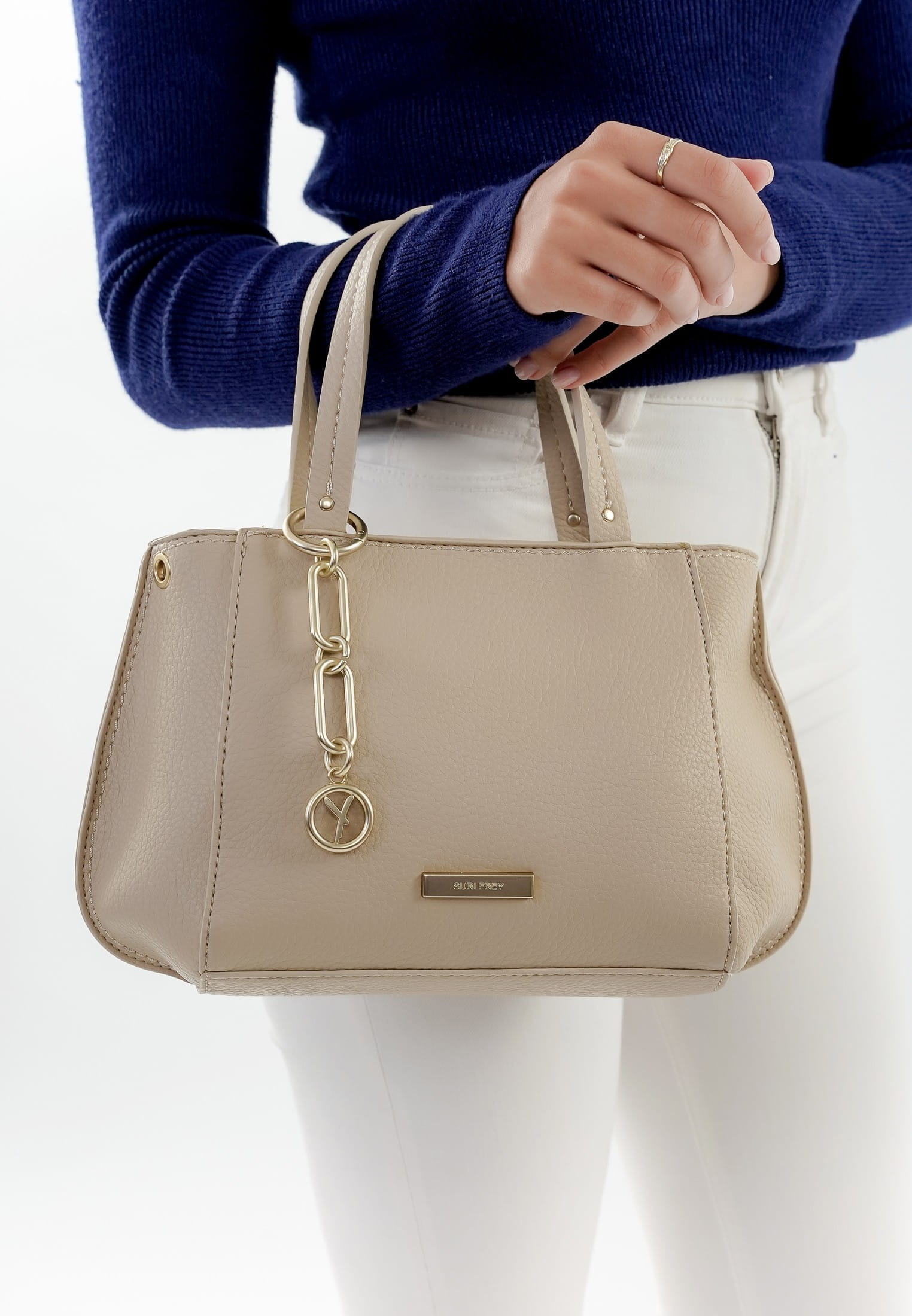 SURI FREY Shopper SFY Ginny klein Braun 14194900 taupe 900