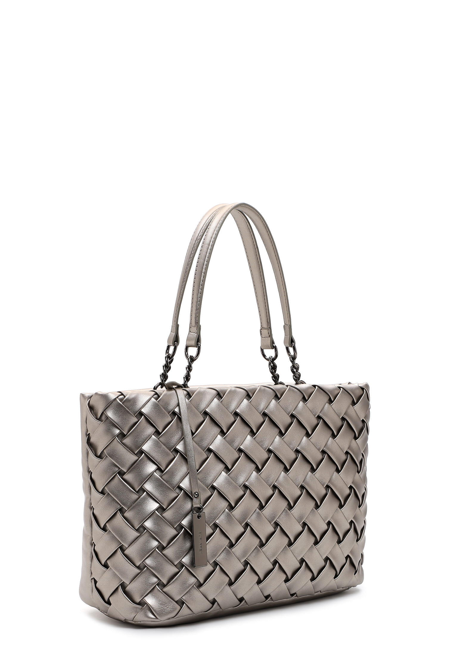 SURI FREY Shopper SFY Betty mittel Silber 14384833 darksilver 833