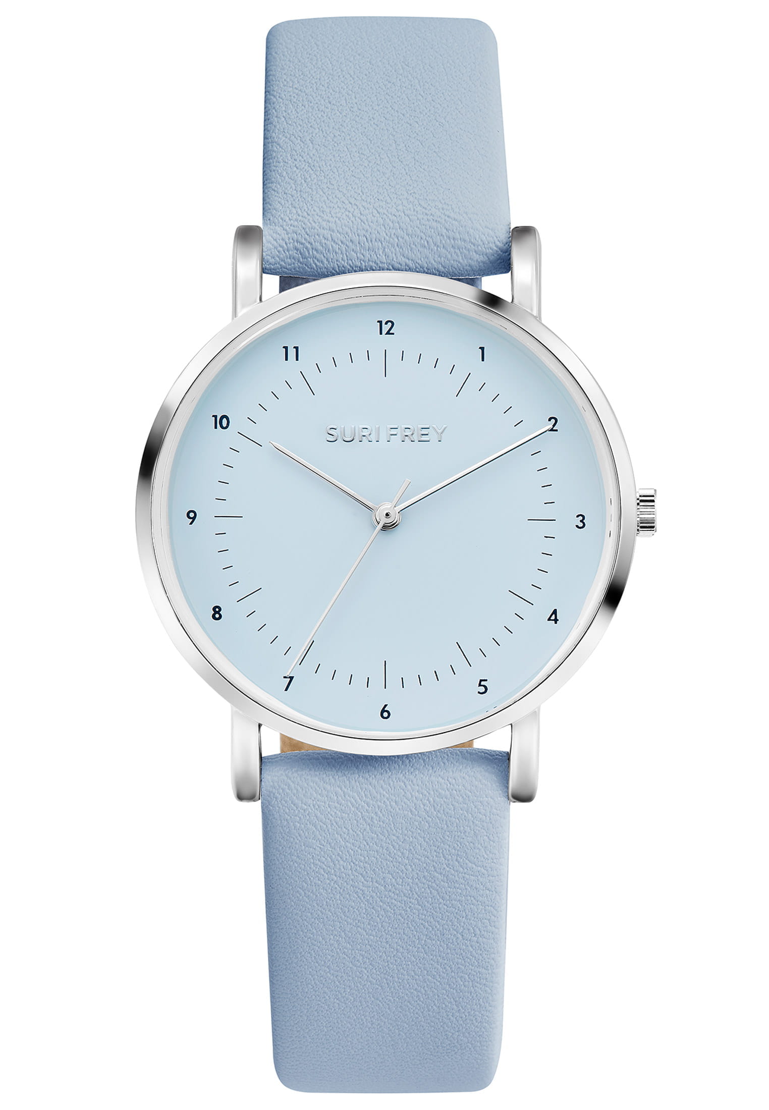 6076_01 SURI FREY Damenuhr SFY Sophy Blau 6076 hellblau