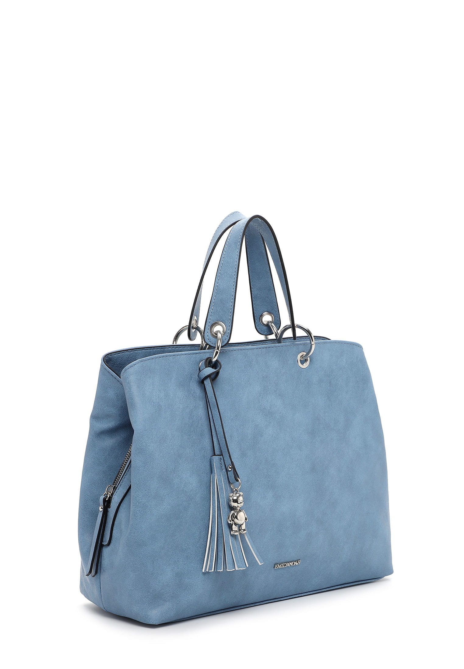 EMILY & NOAH Shopper E&N Beatrix mittel Blau 64456560 smokeblue 560