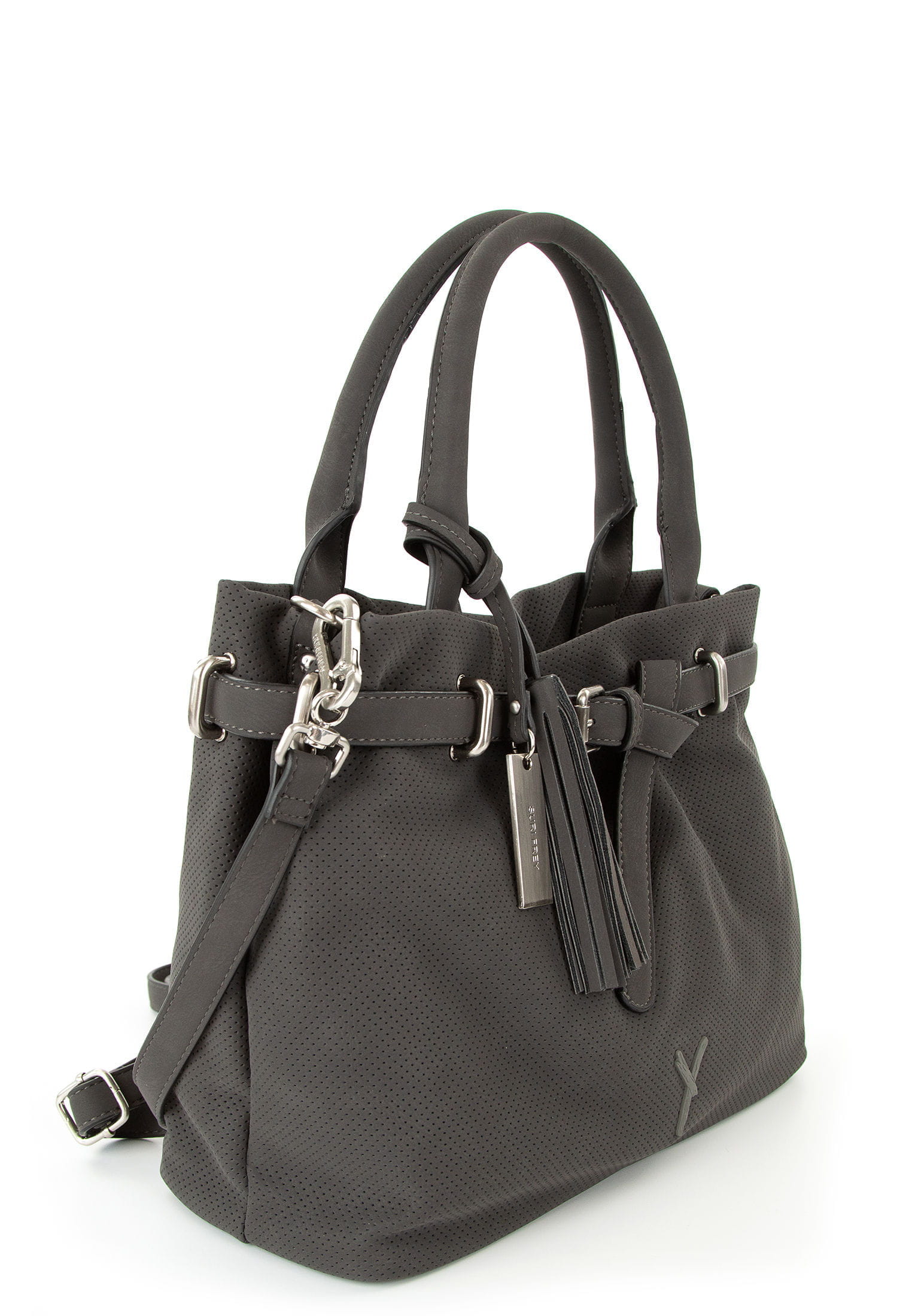 SURI FREY Shopper Romy Basic mittel Grau 12404840 darkgrey 840