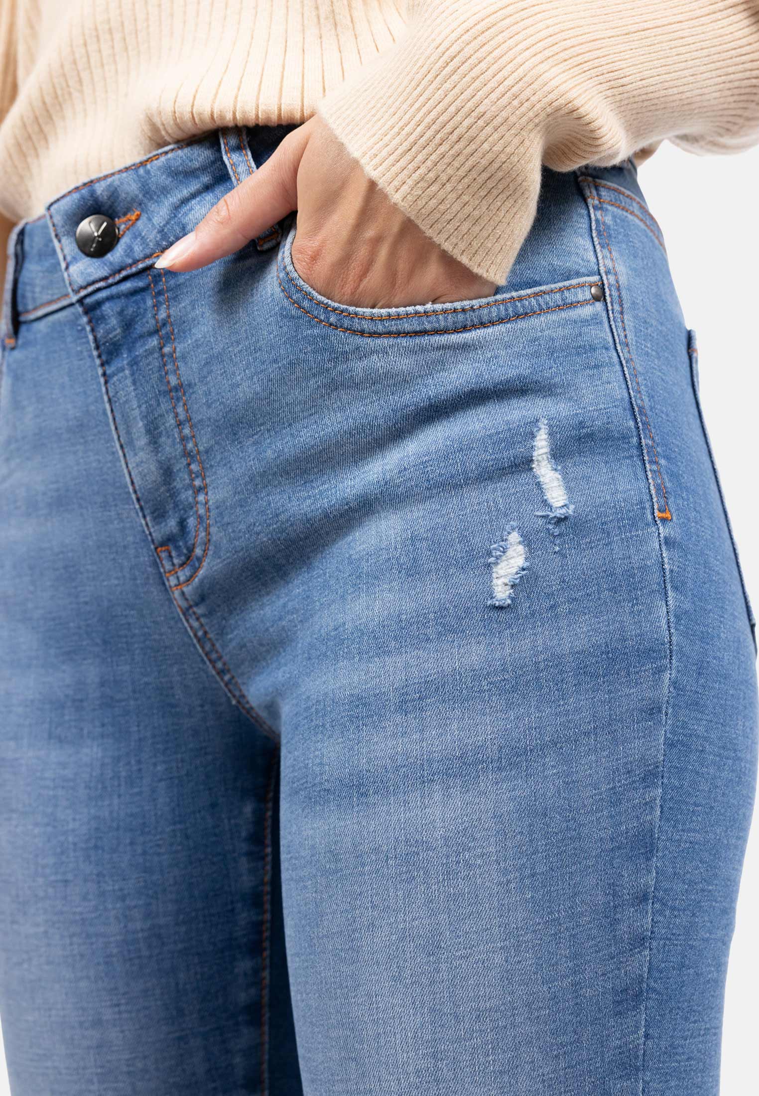 SURI FREY Skinny Jeans SFY Freyday Blau SFW10035-M-512 M