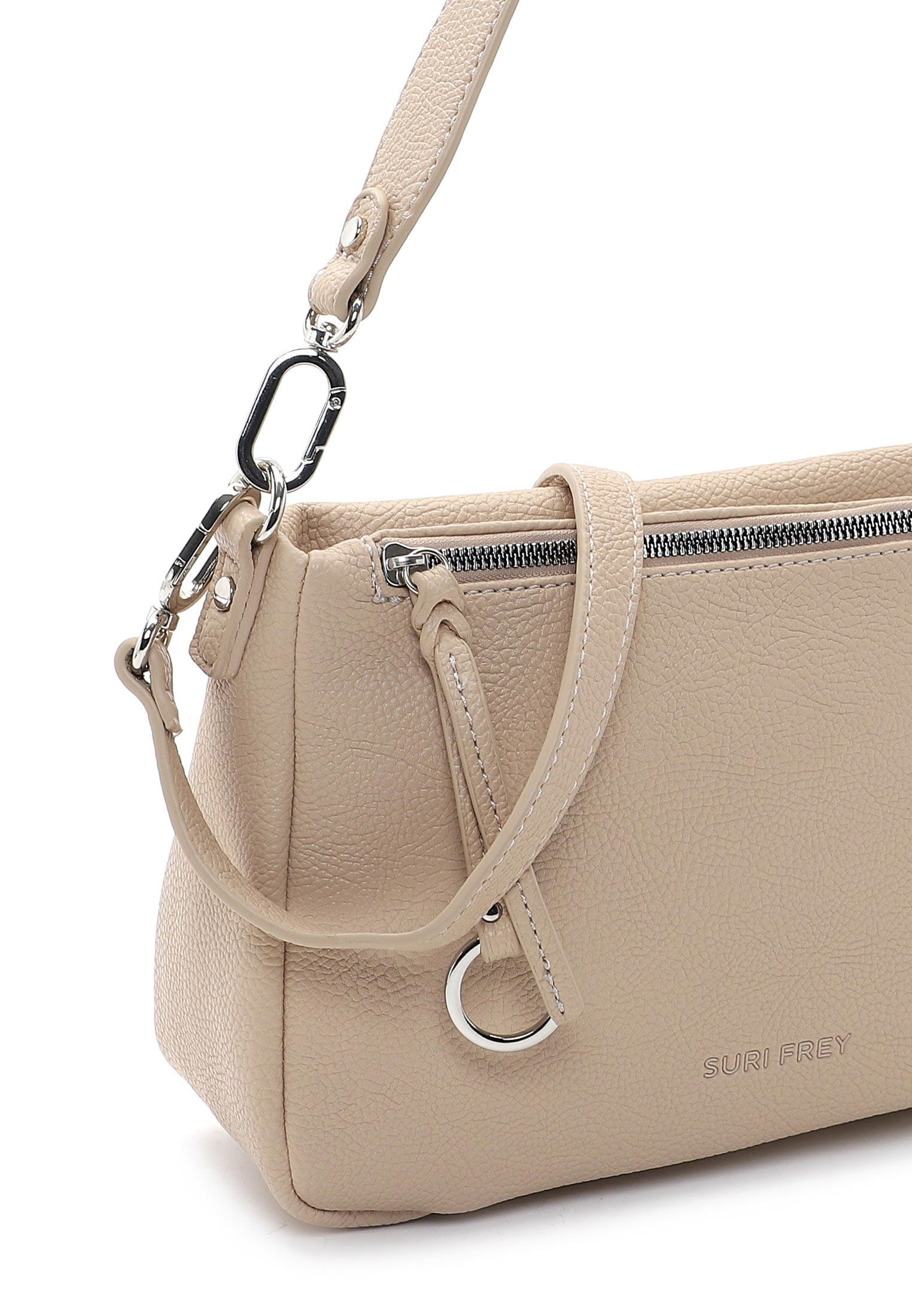 SURI FREY Umhängetasche Debby mittel Beige 13601420 sand 420