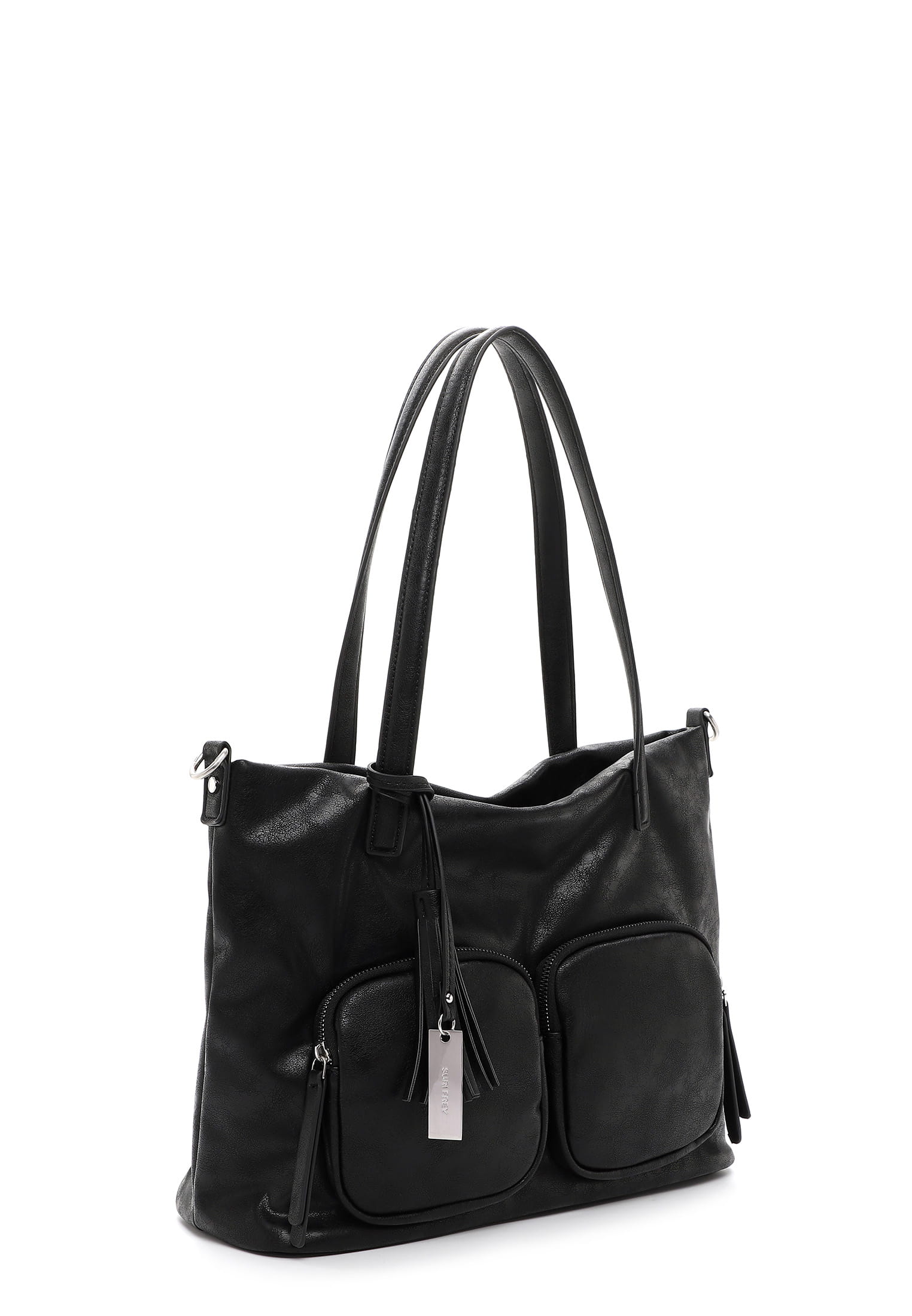 SURI FREY Shopper SFY Carly groß Schwarz 14415100 black 100