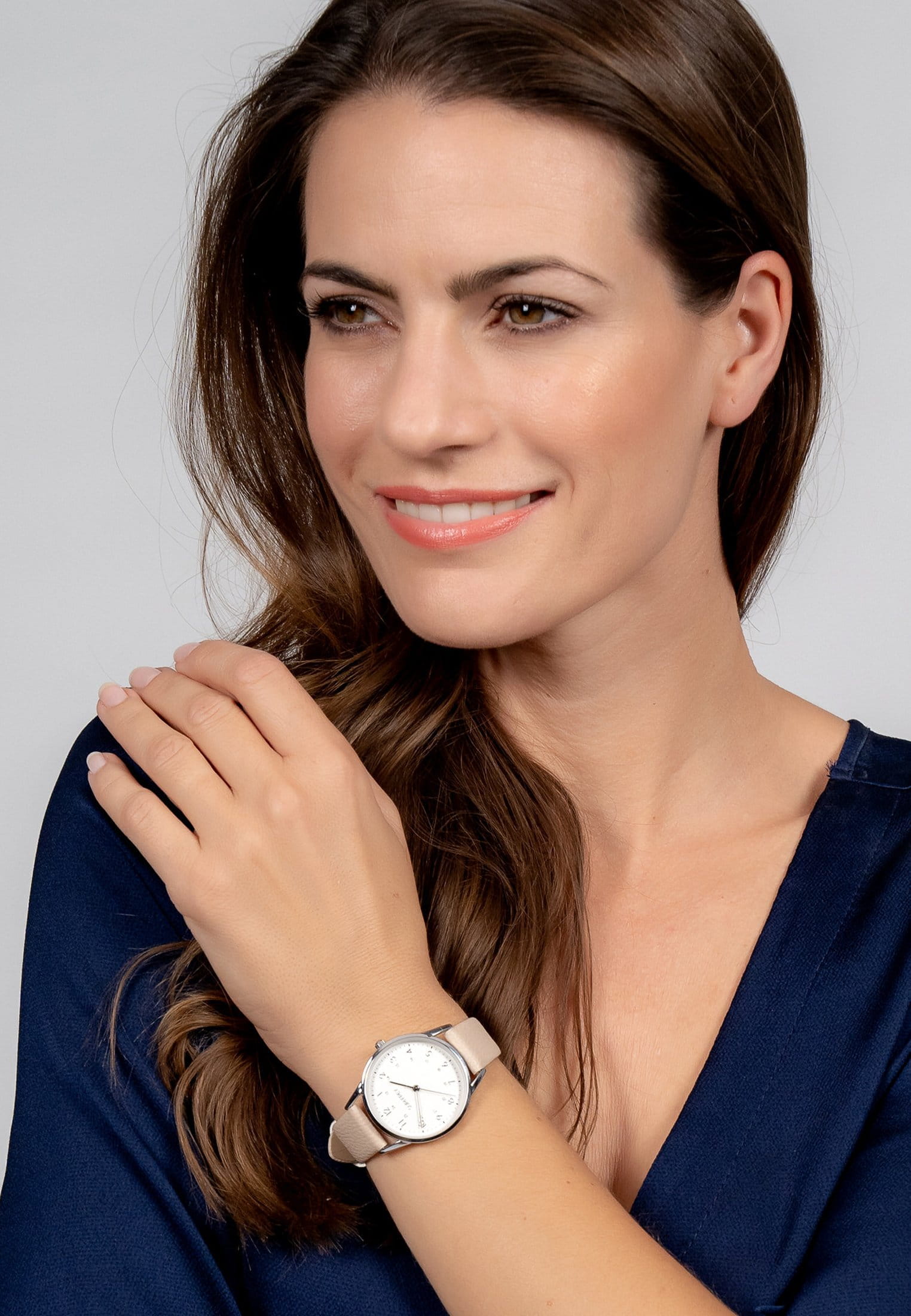 6037_02 SURI FREY Damenuhr Sammy Beige 6037 beige