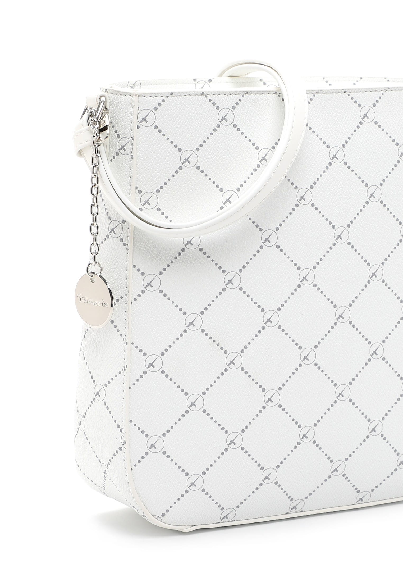 30103303_08 Tamaris Umhängetasche TAS Anastasia groß Weiß 30103303 white/white 303