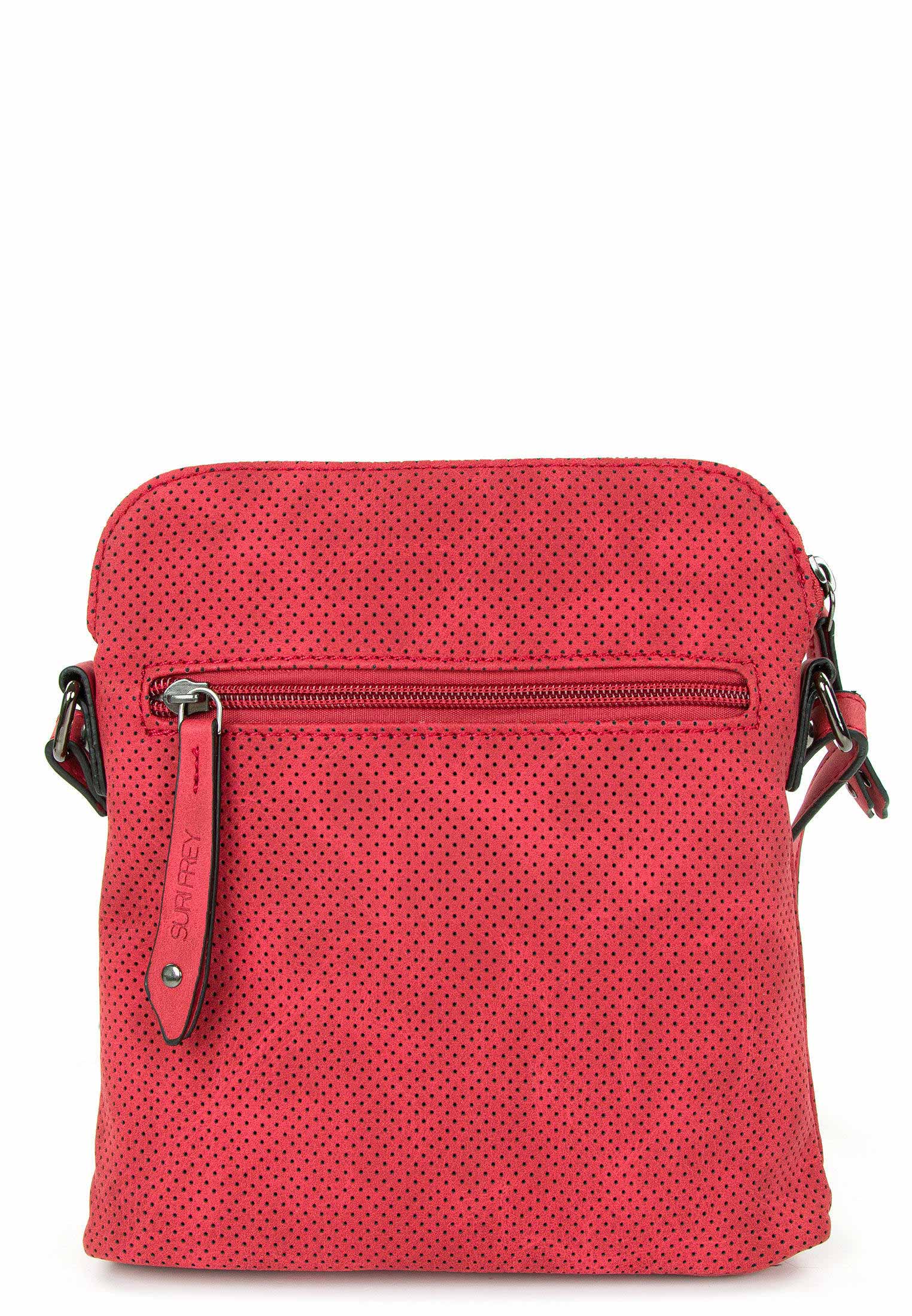 SURI FREY Handtasche mit Reißverschluss Romy mittel Rot 11580600 red 600