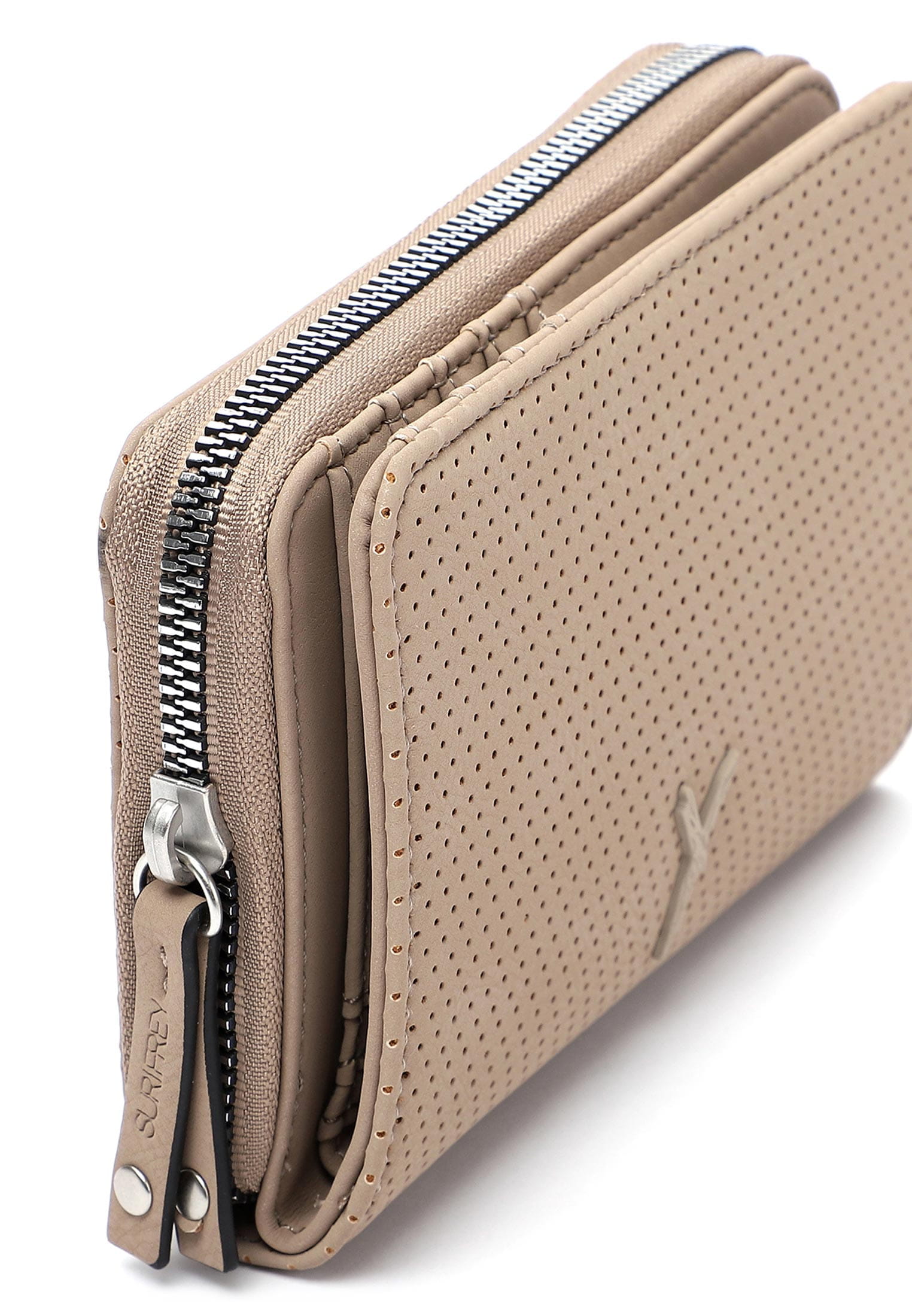 12406420_06 SURI FREY Geldbörse mit Reißverschluss Romy Basic Beige 12406420 sand 420