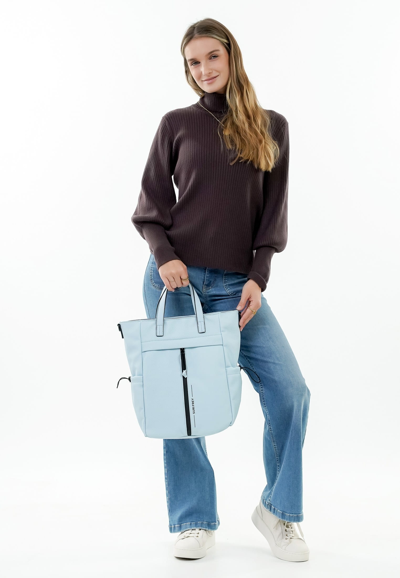 SURI FREY Shopper SFY Cindy groß Blau 14163530 lightblue 530