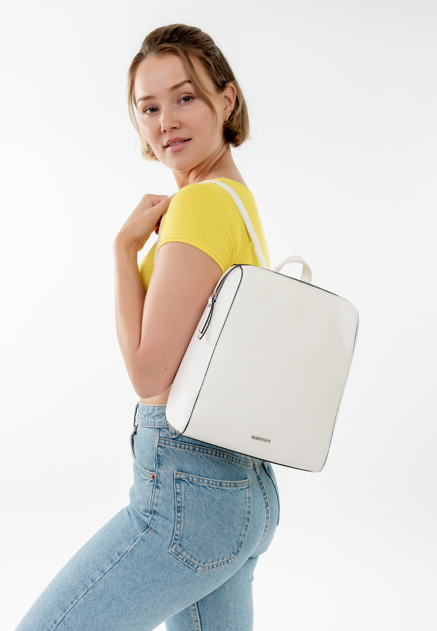 64357300_03 EMILY & NOAH Rucksack E&N Ella mittel Weiß 64357300 white 300