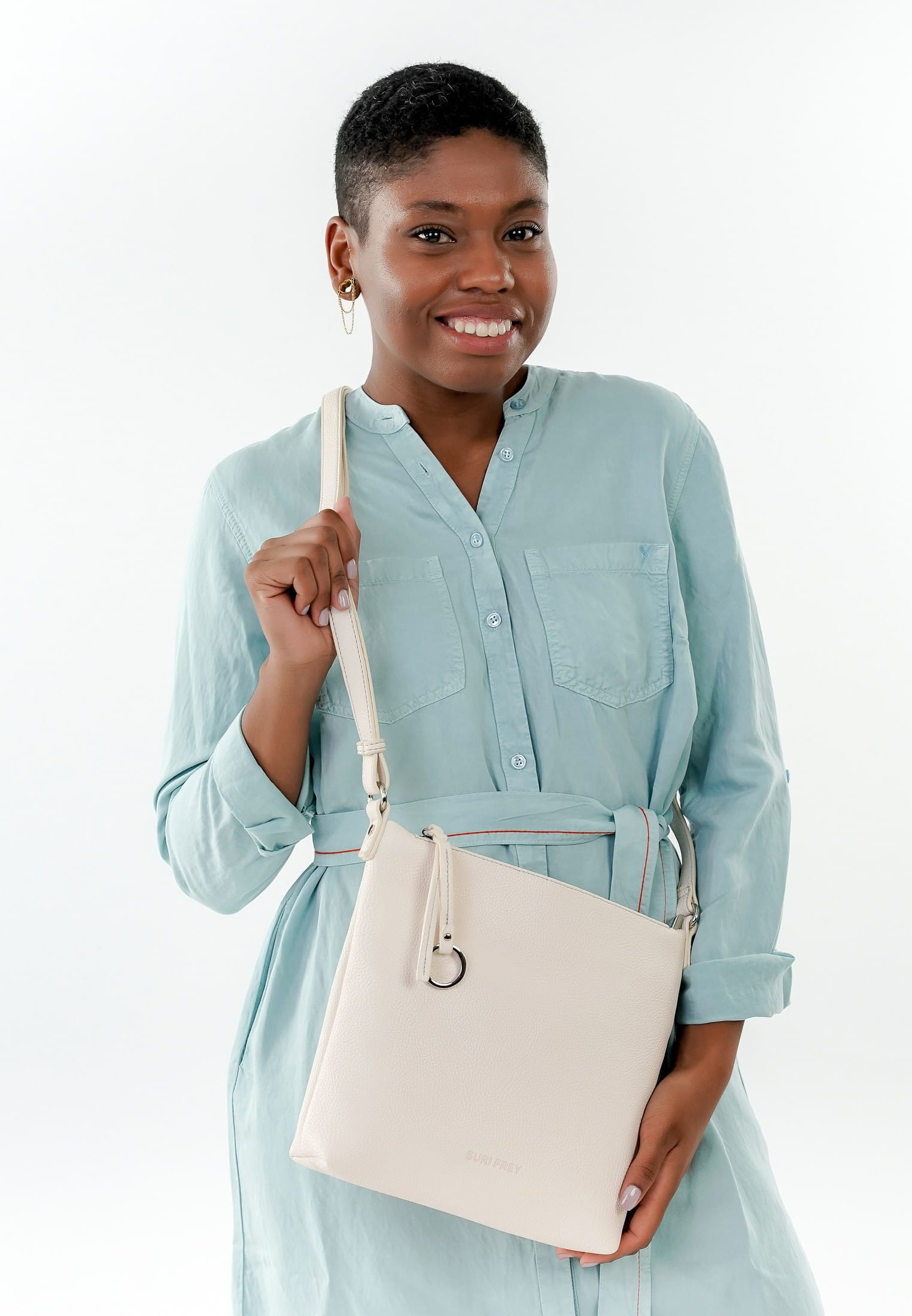 SURI FREY Umhängetasche SFY Debby Beige 13602470 cream 470