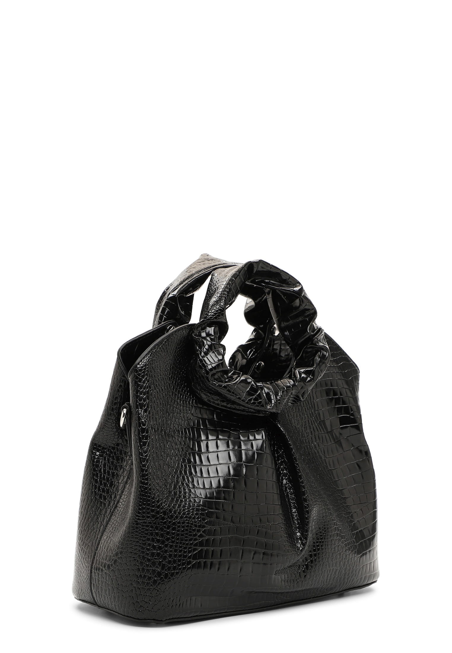 16500198_05 SURI FREY Shopper SFY TechBag klein Schwarz 16500198 black-kroko 198