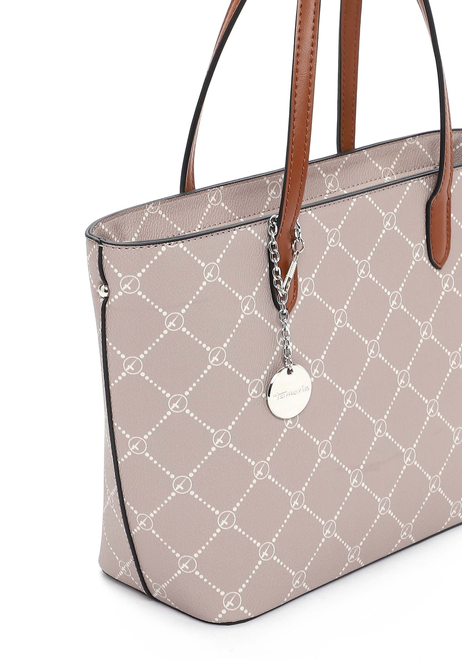 30106900_08 Tamaris Shopper TAS Anastasia klein Braun 30106900 taupe 900
