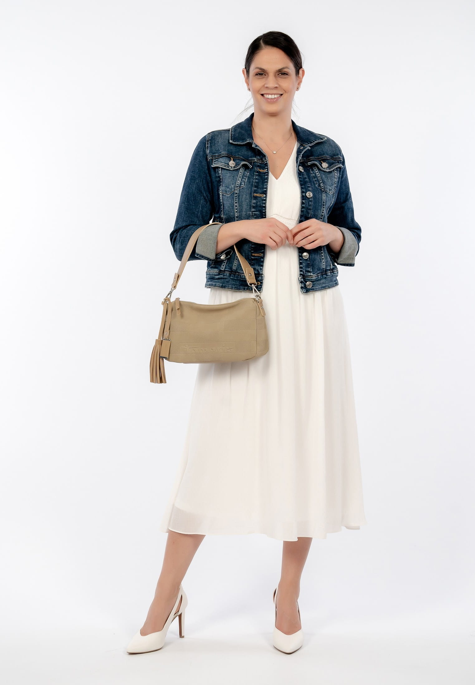 Tamaris Umhängetasche Letzia mittel Grün 32190910 khaki 910