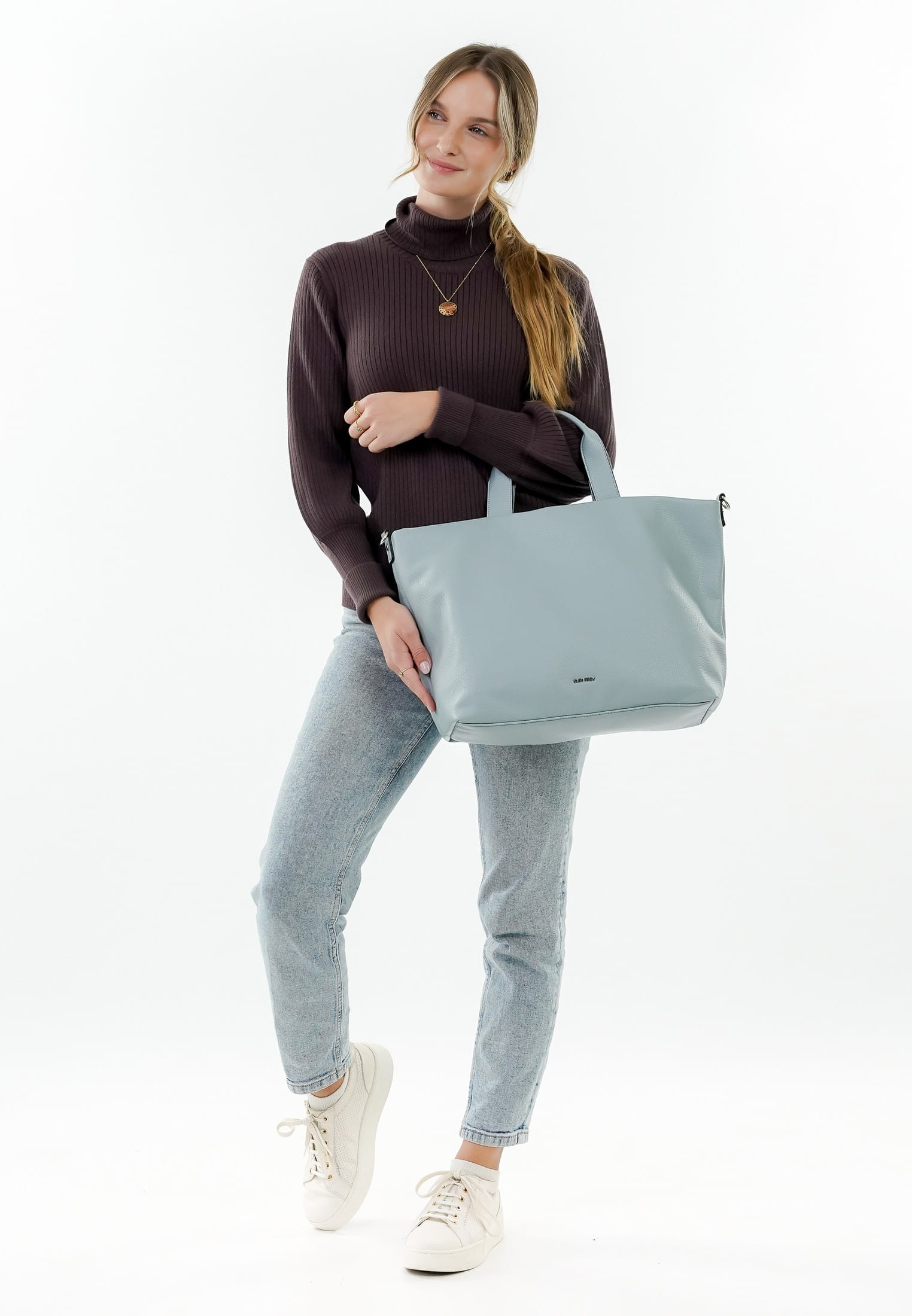 SURI FREY Shopper SFY Laury groß Blau 14255530 lightblue 530