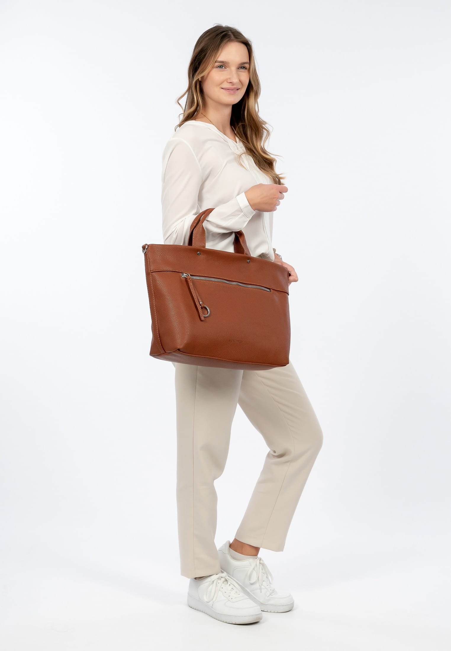 SURI FREY Shopper Debby groß Braun 13605700 cognac 700