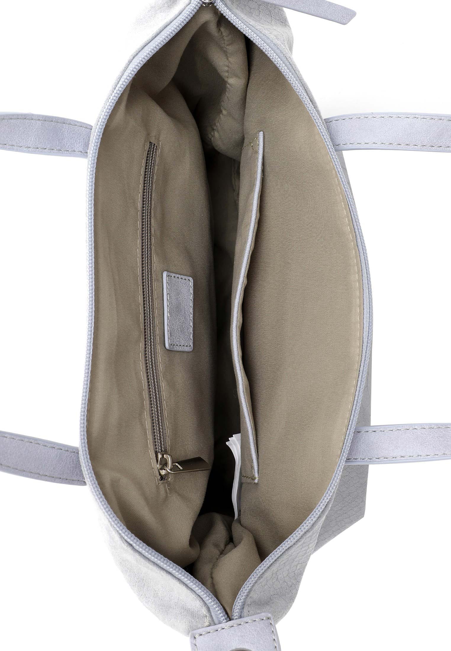 EMILY & NOAH Shopper Edinburgh klein Blau 1074855 greyblue 855