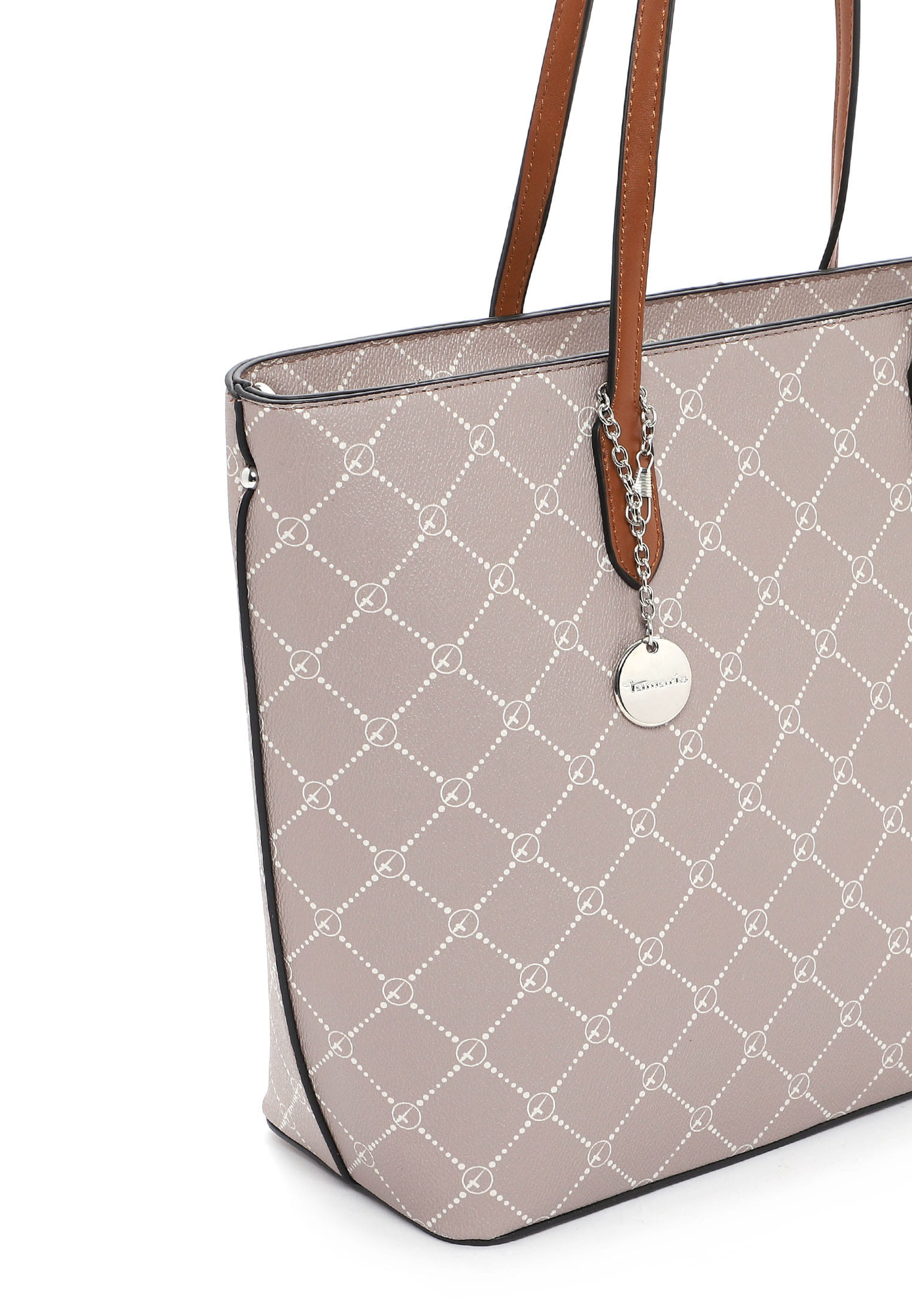 30107900_08 Tamaris Shopper TAS Anastasia groß Braun 30107900 taupe 900