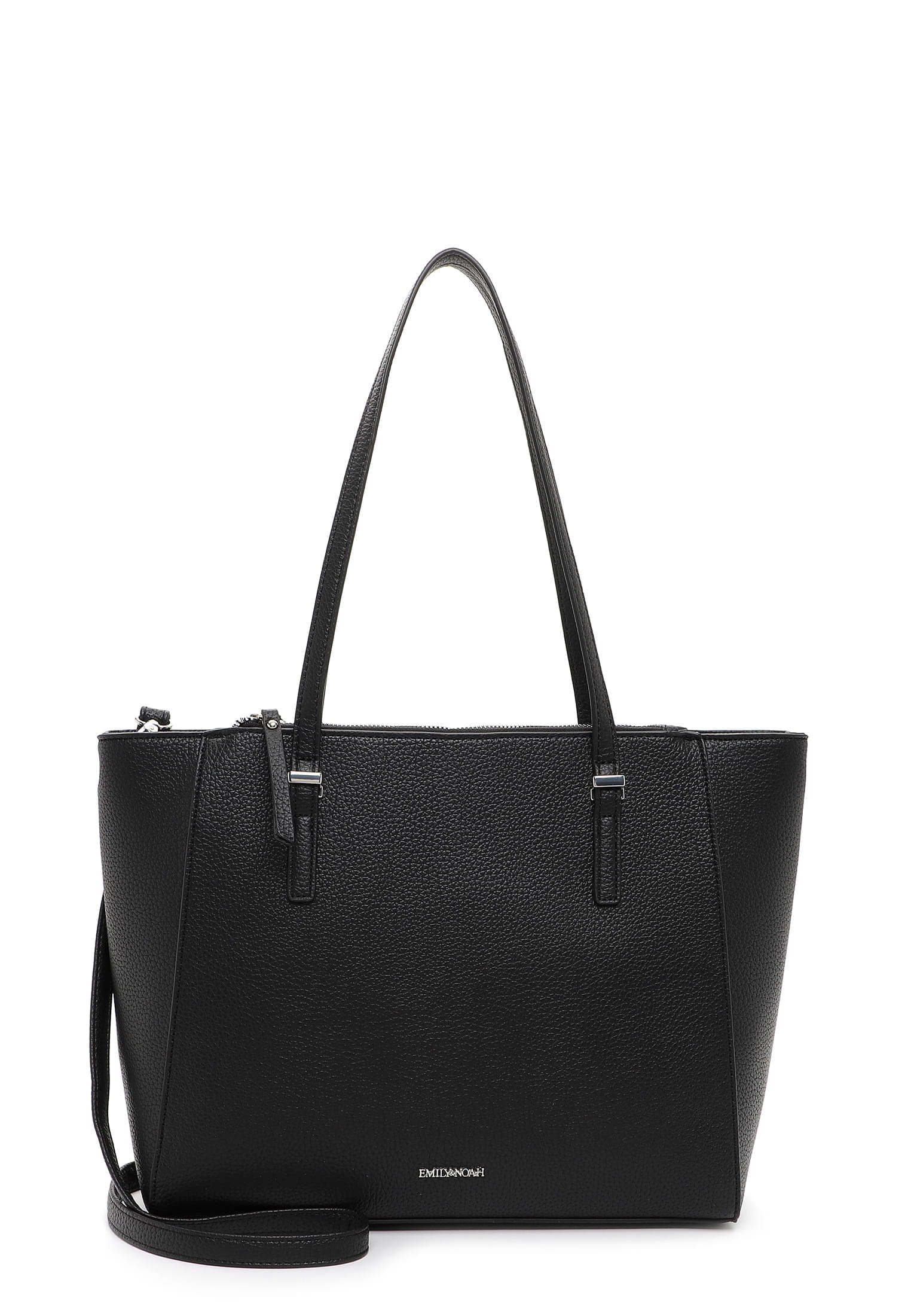 64356100_01 EMILY & NOAH Shopper E&N Ella mittel Schwarz 64356100 black 100