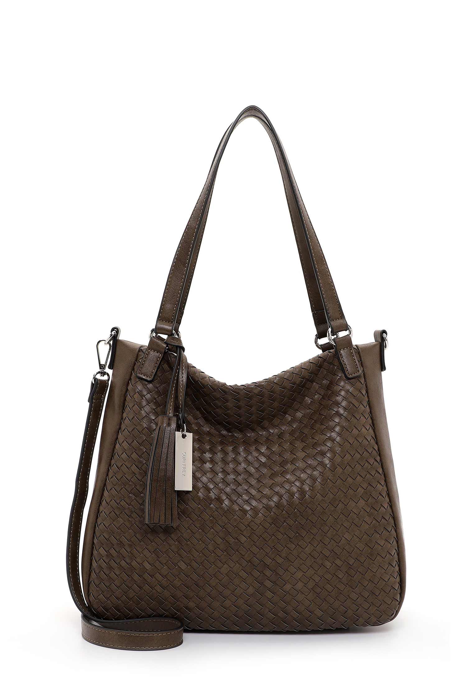 SURI FREY Shopper Flecht Braun ML1011951 mud 951