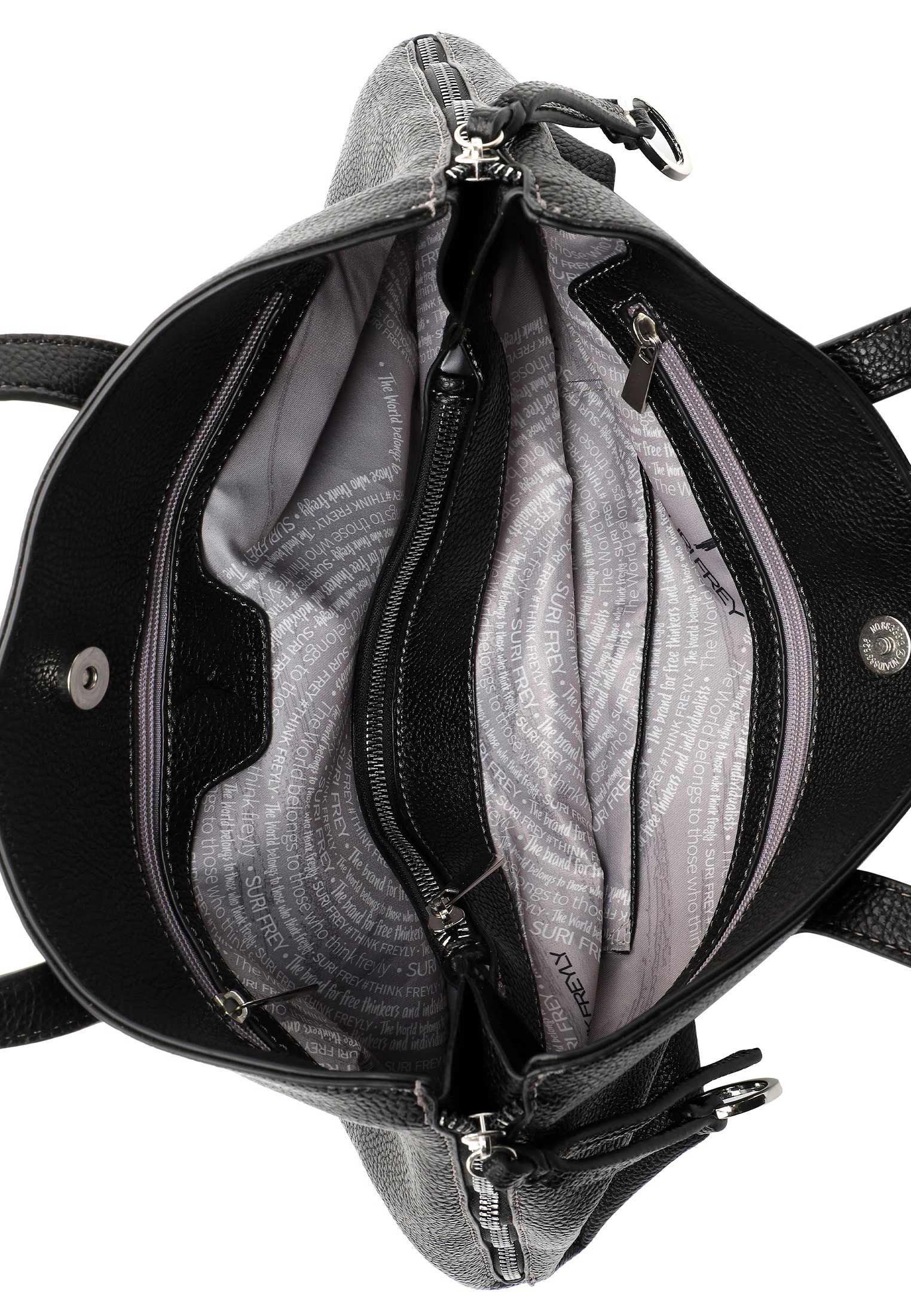 14140100_07 SURI FREY Shopper SFY Debby groß Schwarz 14140100 black 100
