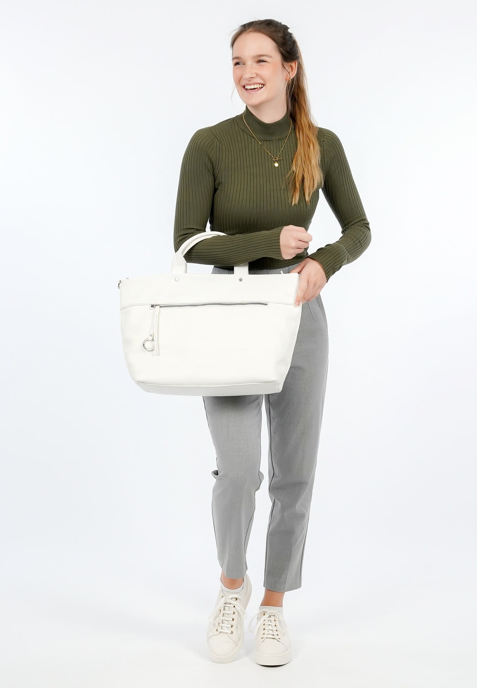 13605300_02 SURI FREY Shopper Debby groß Weiß 13605300 white 300