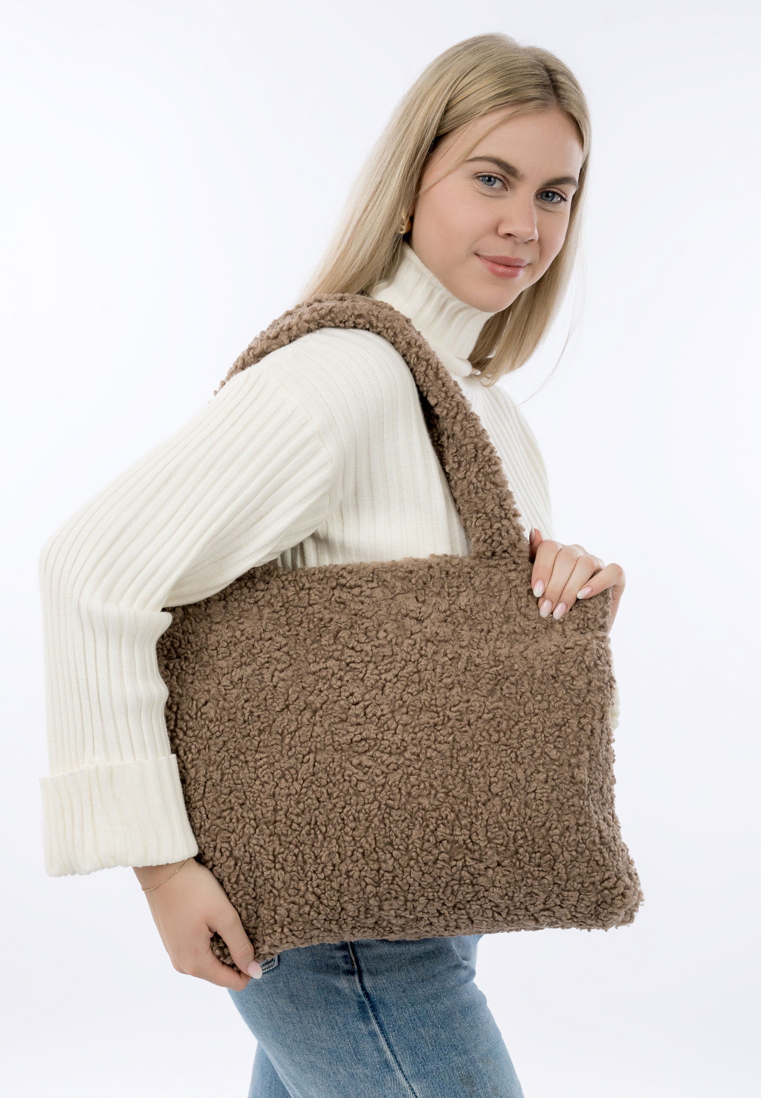 EMILY & NOAH Shopper E&N Aubervilliers RUE 09 mittel Braun 1433900 taupe 900