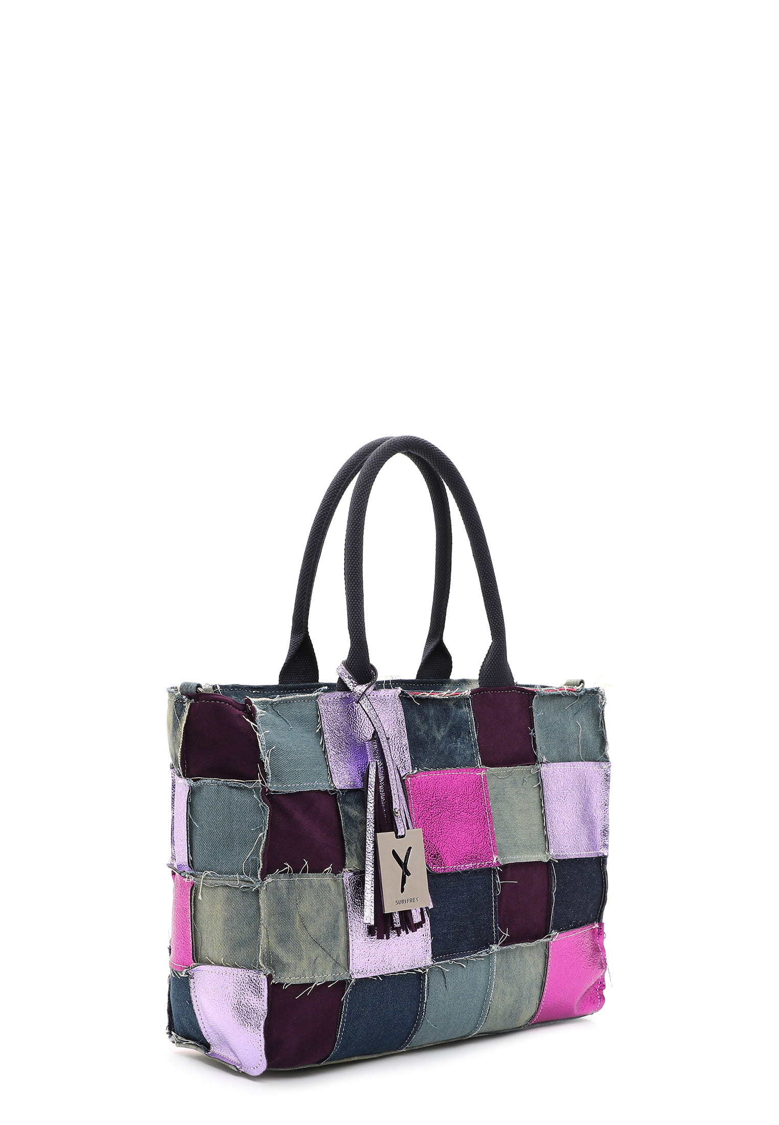 SURI FREY Shopper SFY Ashley mittel Pink 14350679 pink-kombi 679