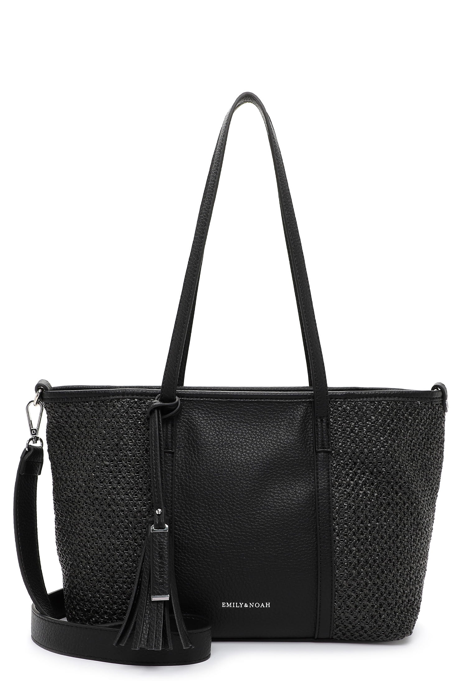 EMILY & NOAH Shopper E&N Babette mittel Schwarz 64282100 black 100