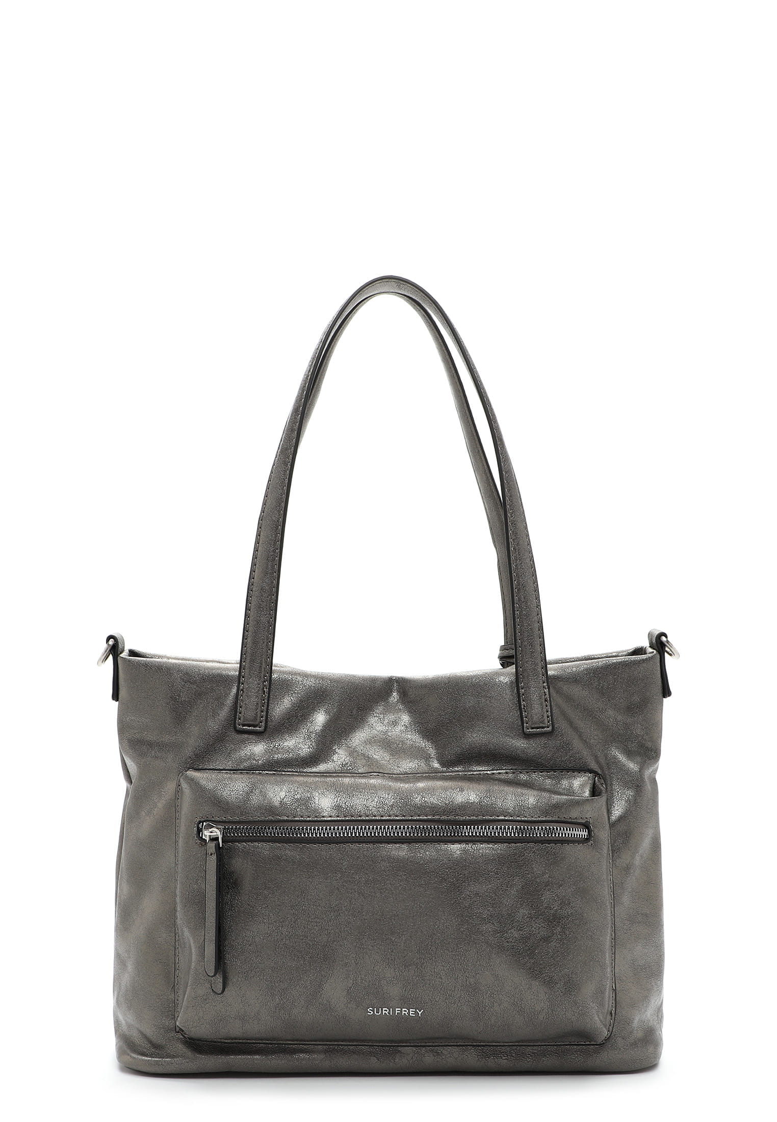 SURI FREY Shopper SFY Carly groß Silber 14415833 darksilver 833