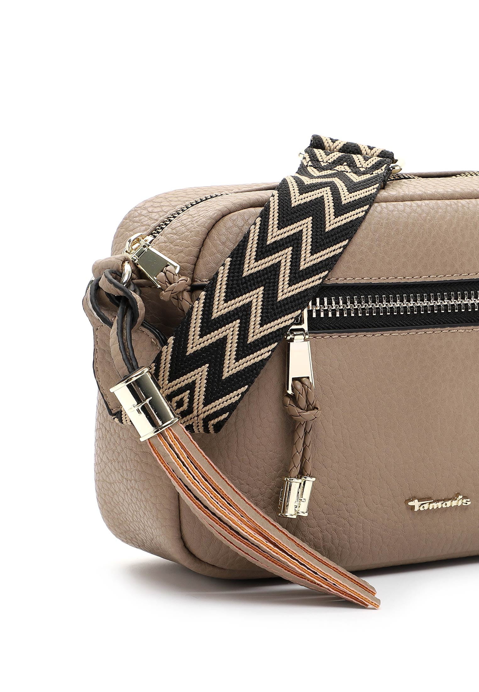 33180900_08 Tamaris Umhängetasche TAS Carissa mittel Braun 33180900 taupe 900