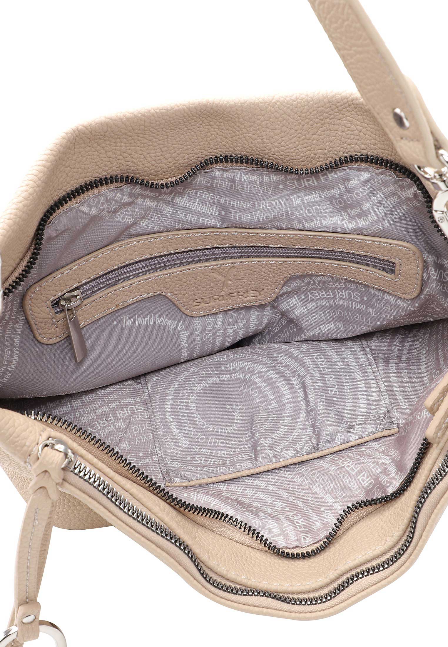 13603420_07 SURI FREY Beutel Debby mittel Beige 13603420 sand 420